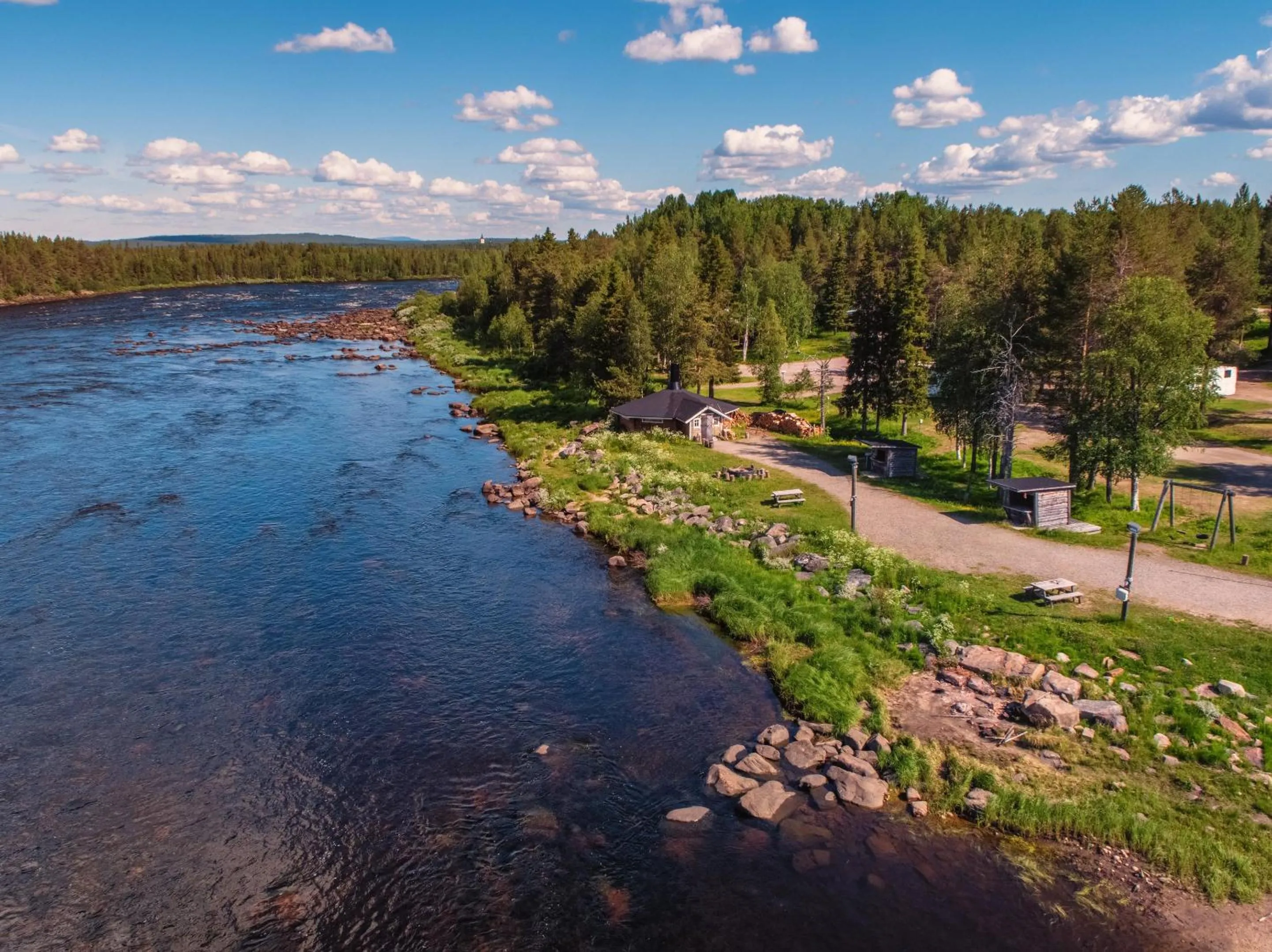 Property building in Harriniva Adventure Resort Cabins