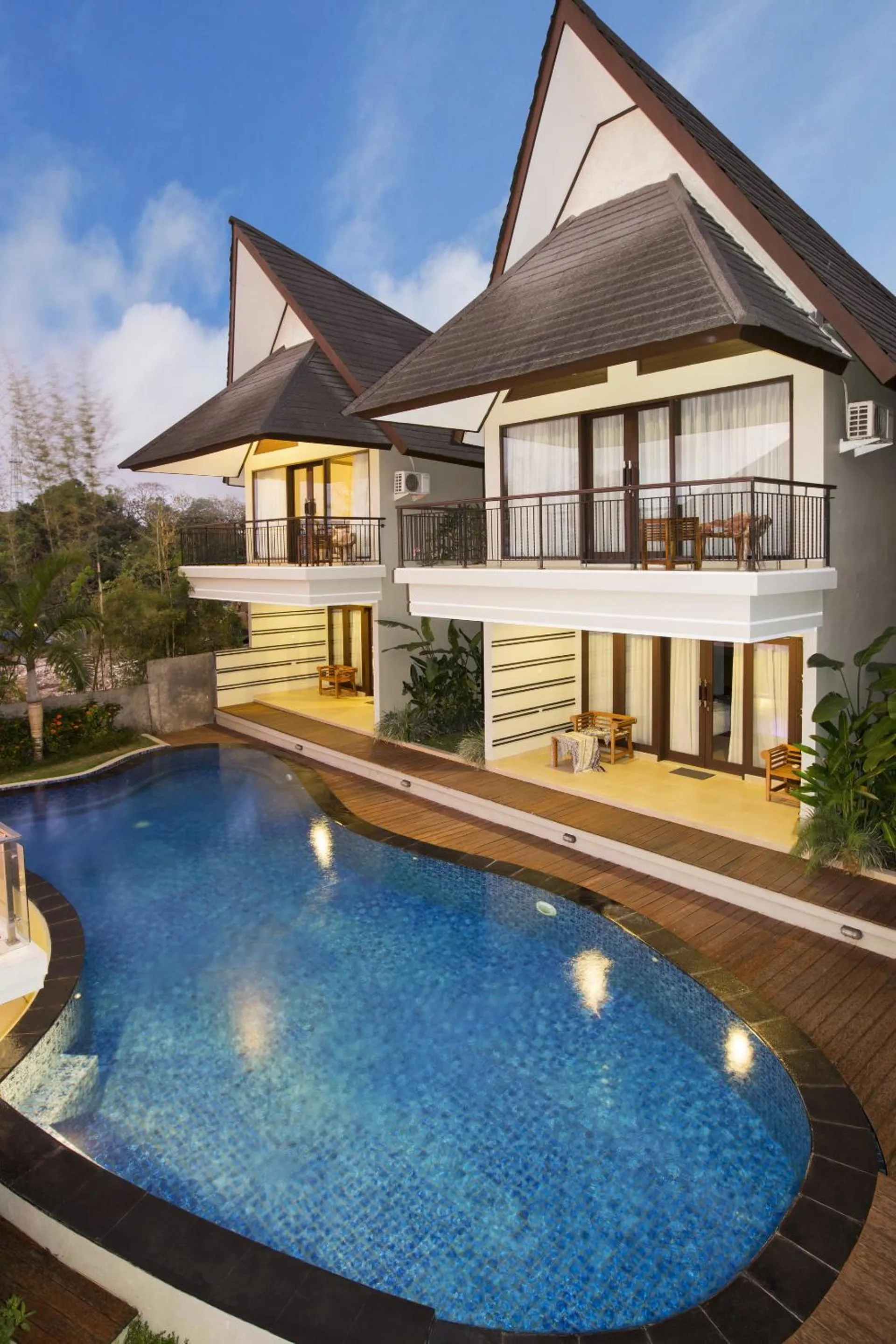 View (from property/room) in Flamingo Dewata Suite