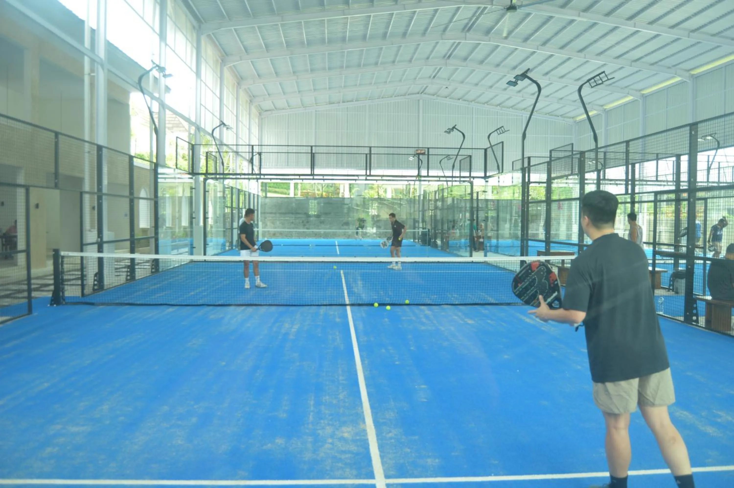 Inner courtyard view in Flamingo Dewata Suite