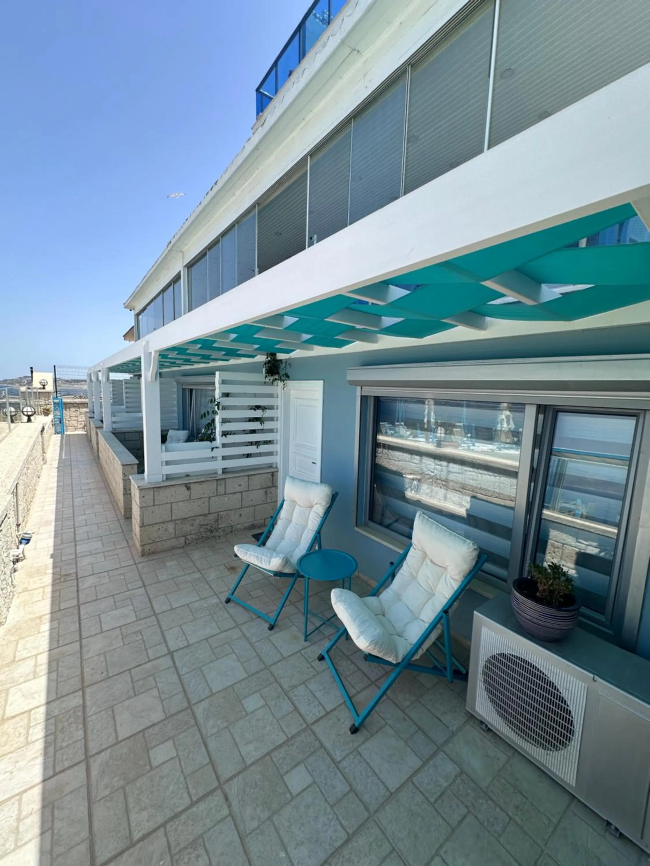 Balcony/Terrace in Fener Hotel Café & Kahvalti