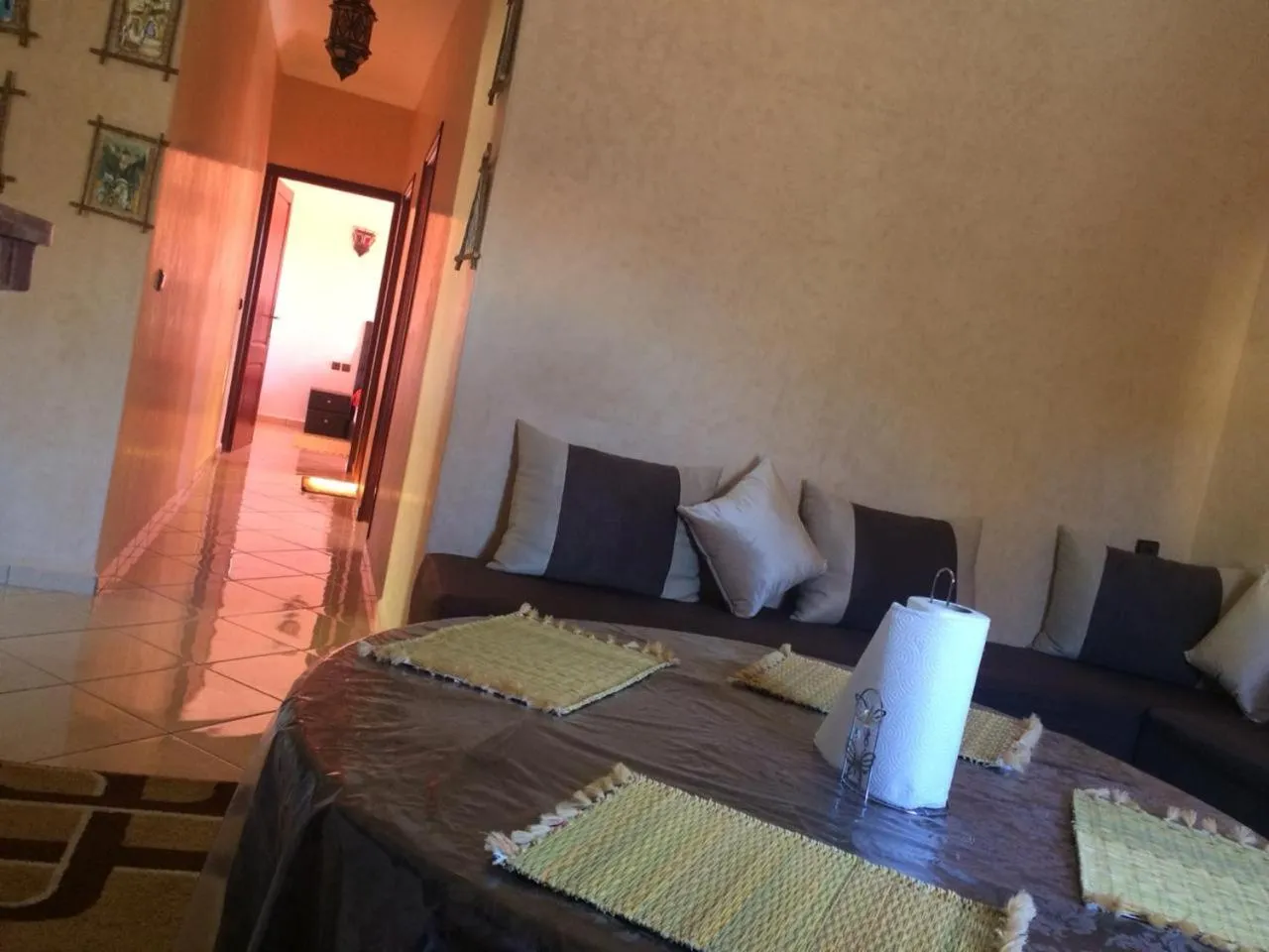 Bed in ITRANE GUEST HOUSE