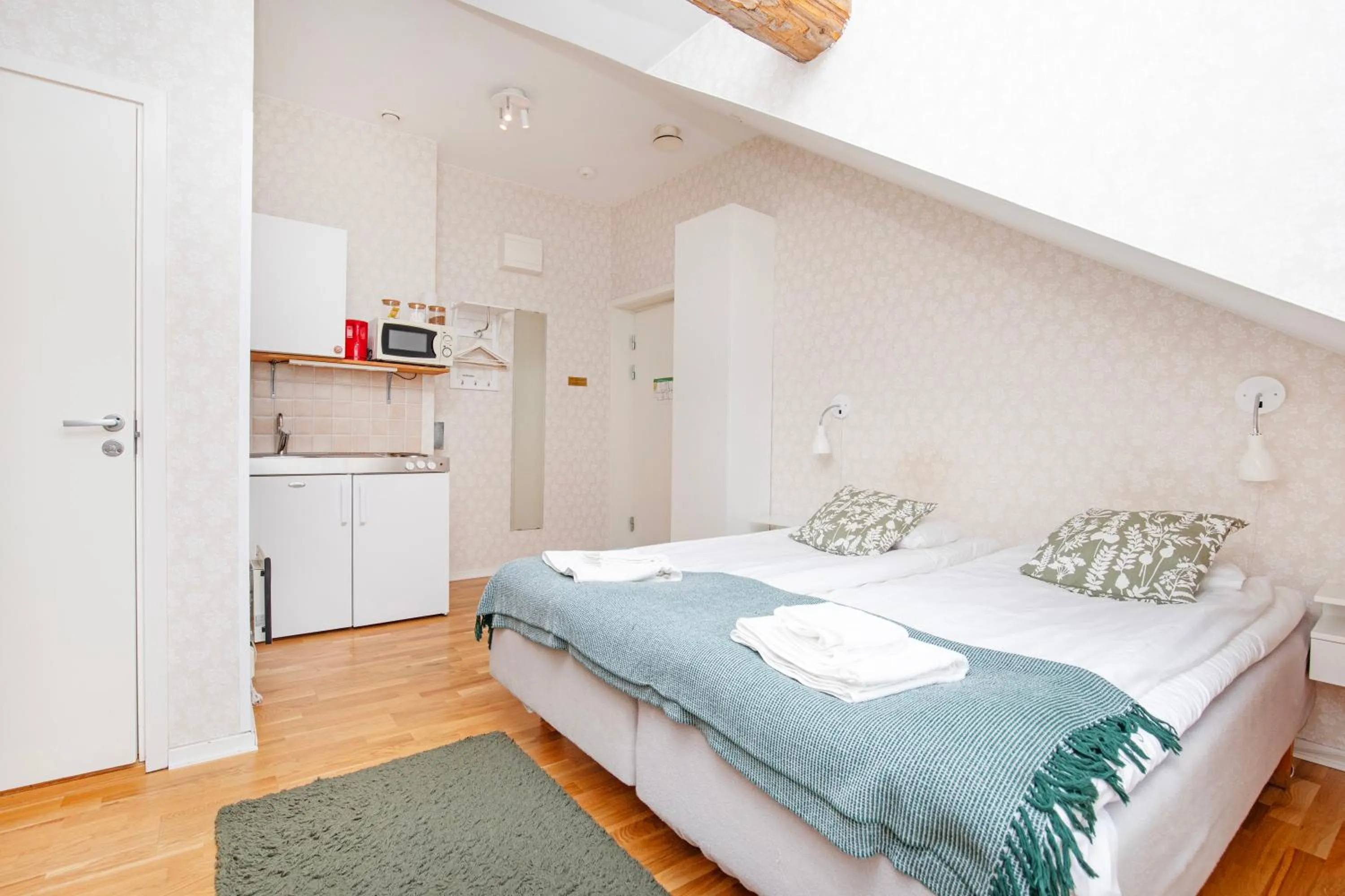 Bed in Röda Magasinet