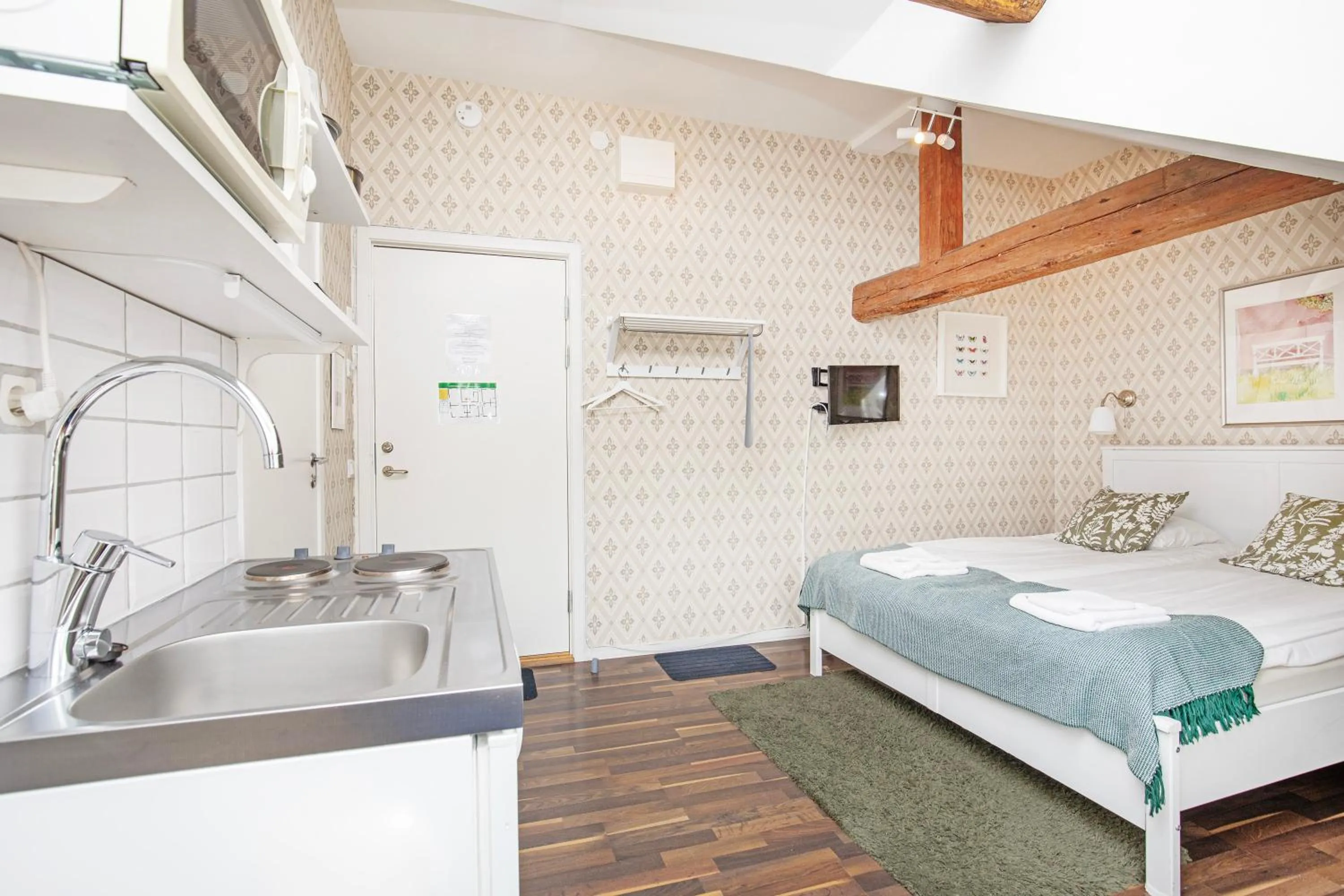 Bed in Röda Magasinet