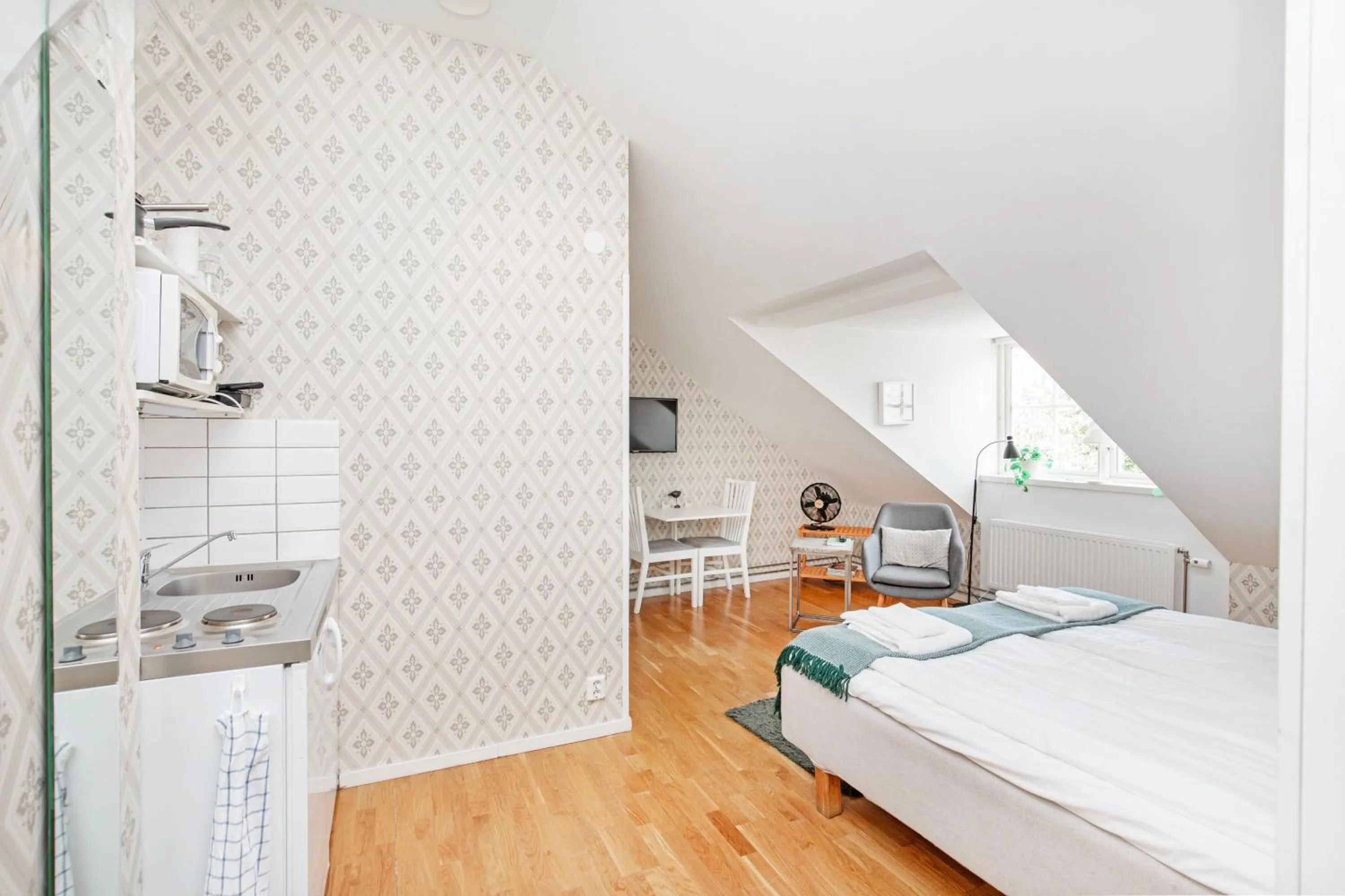 Bed in Röda Magasinet