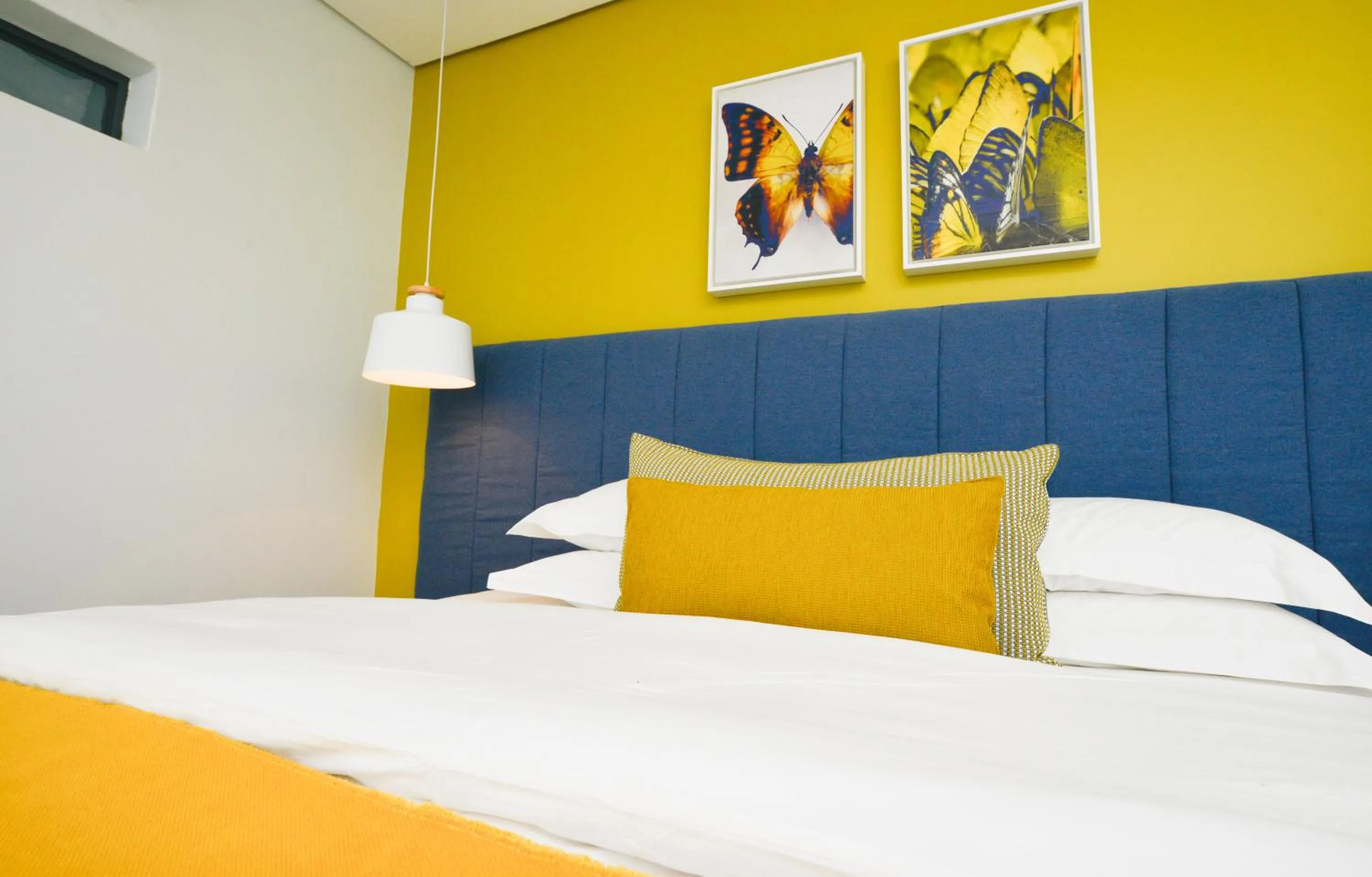 Bed in Serurubele Boutique Hotel