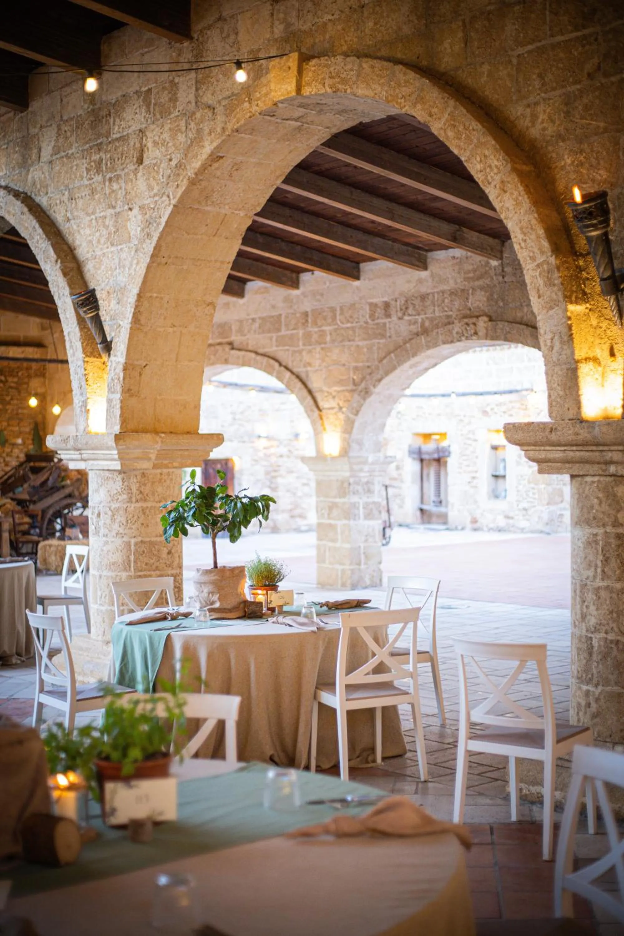 Restaurant/places to eat in Antica Masseria Martuccio
