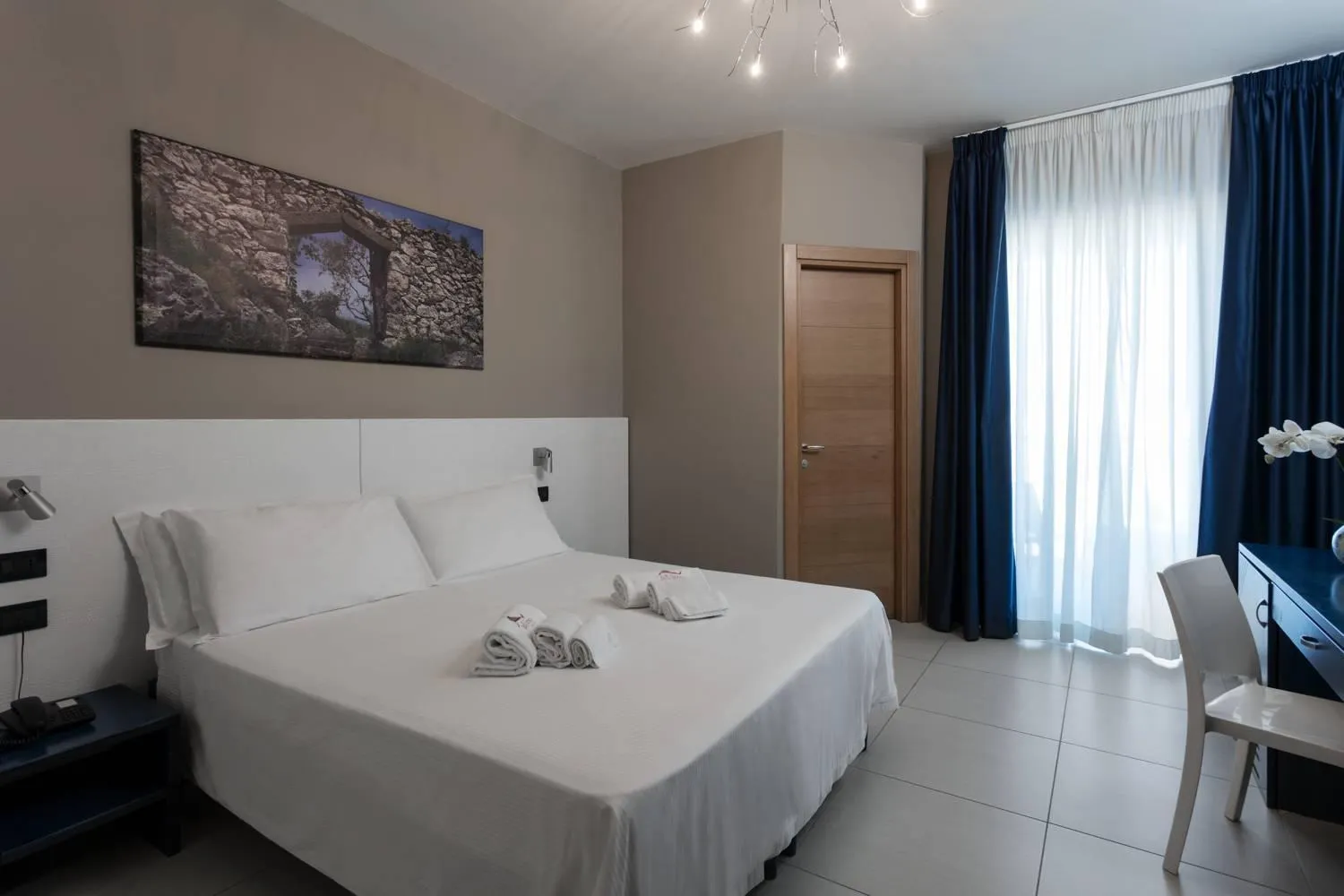 Bed in Hotel Belvedere