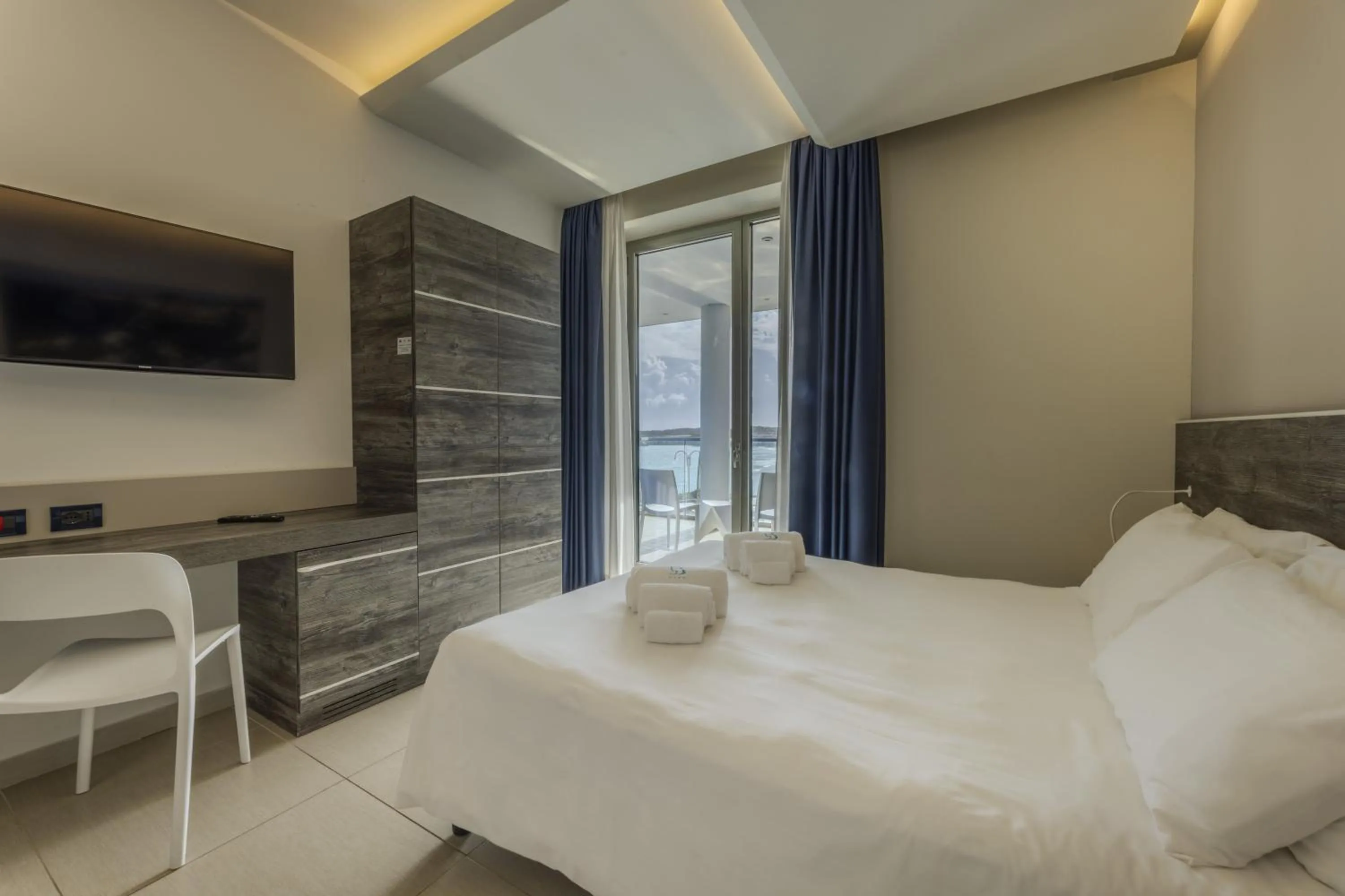 Bed in Hotel Belvedere