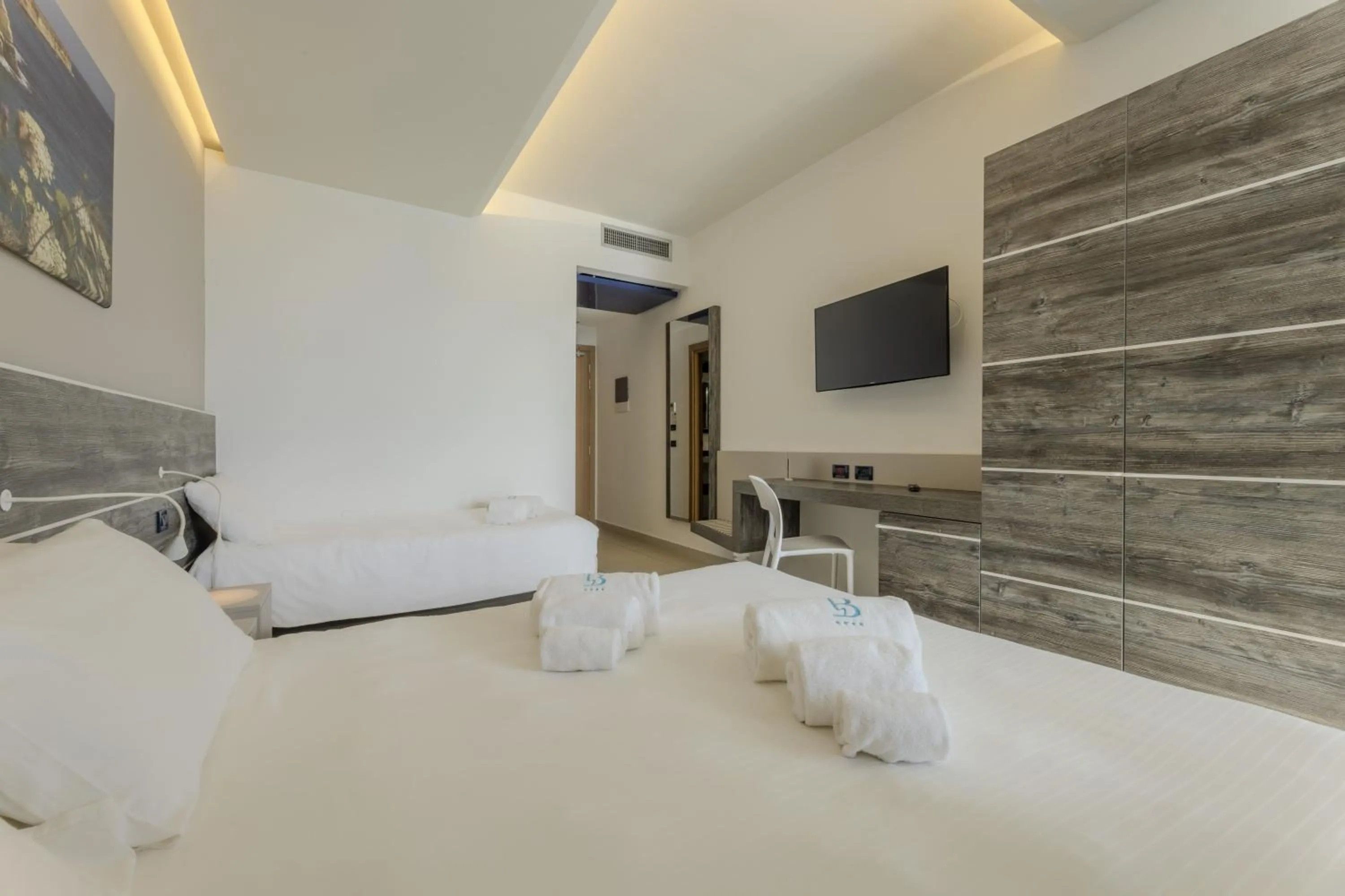 Bed in Hotel Belvedere