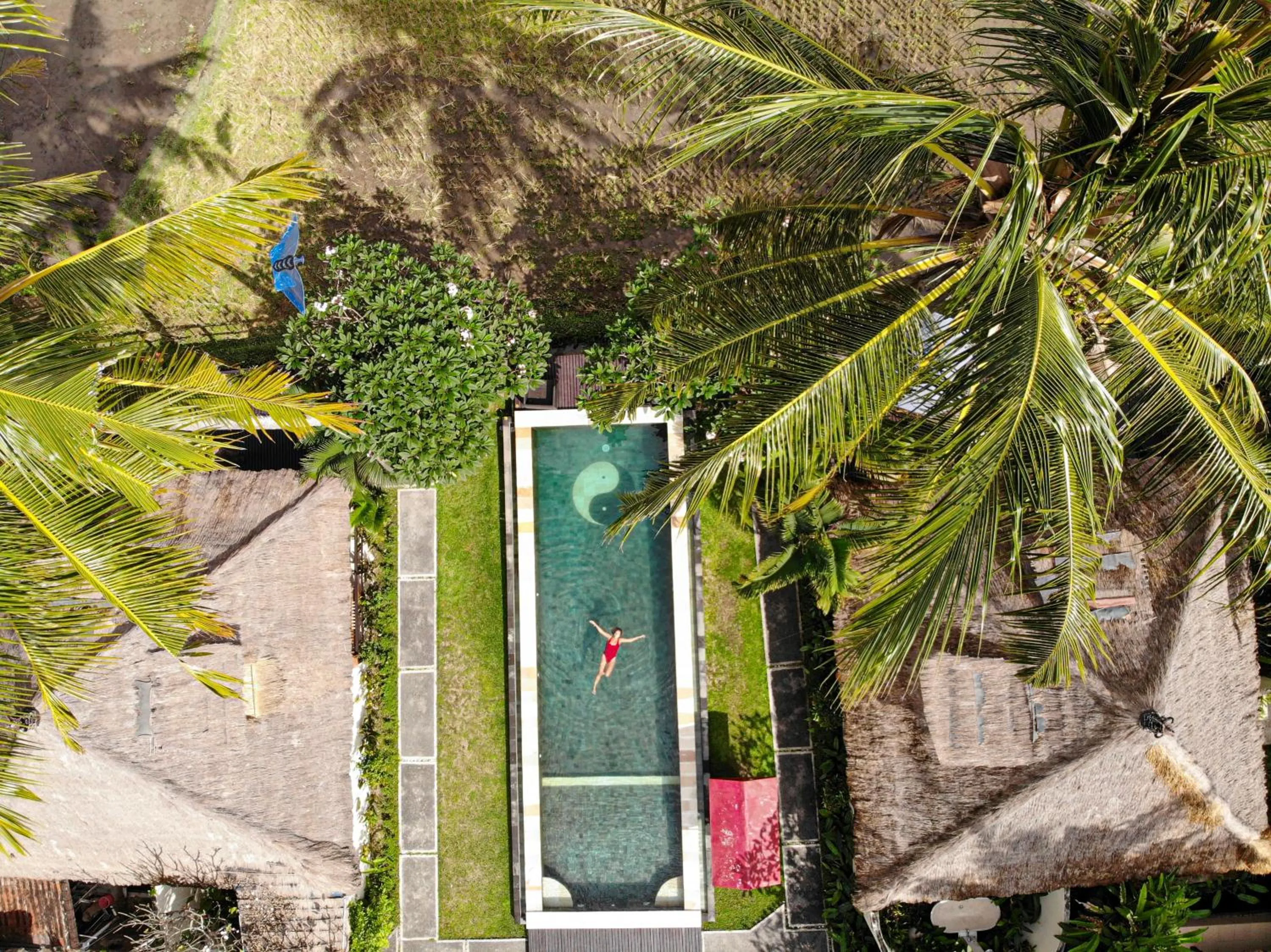 Bird's eye view in Lodtunduh Sari