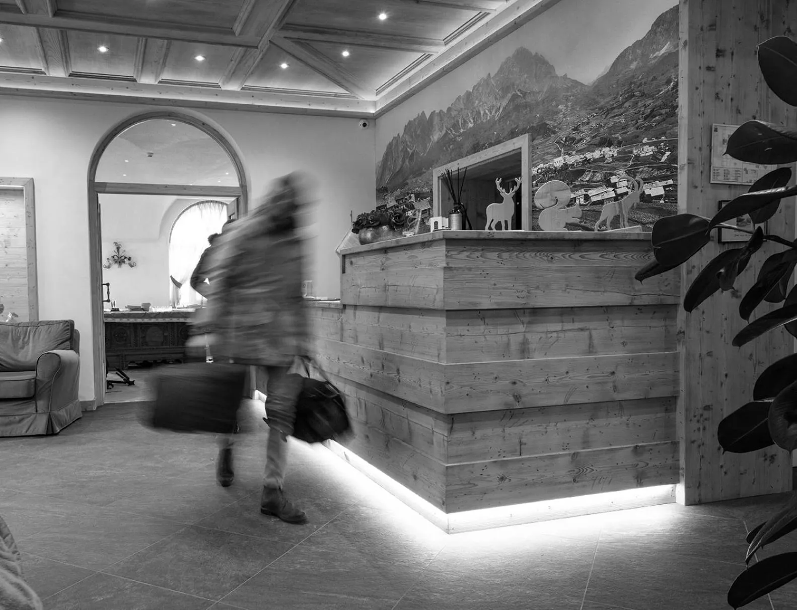 Lobby or reception in Hotel Regina