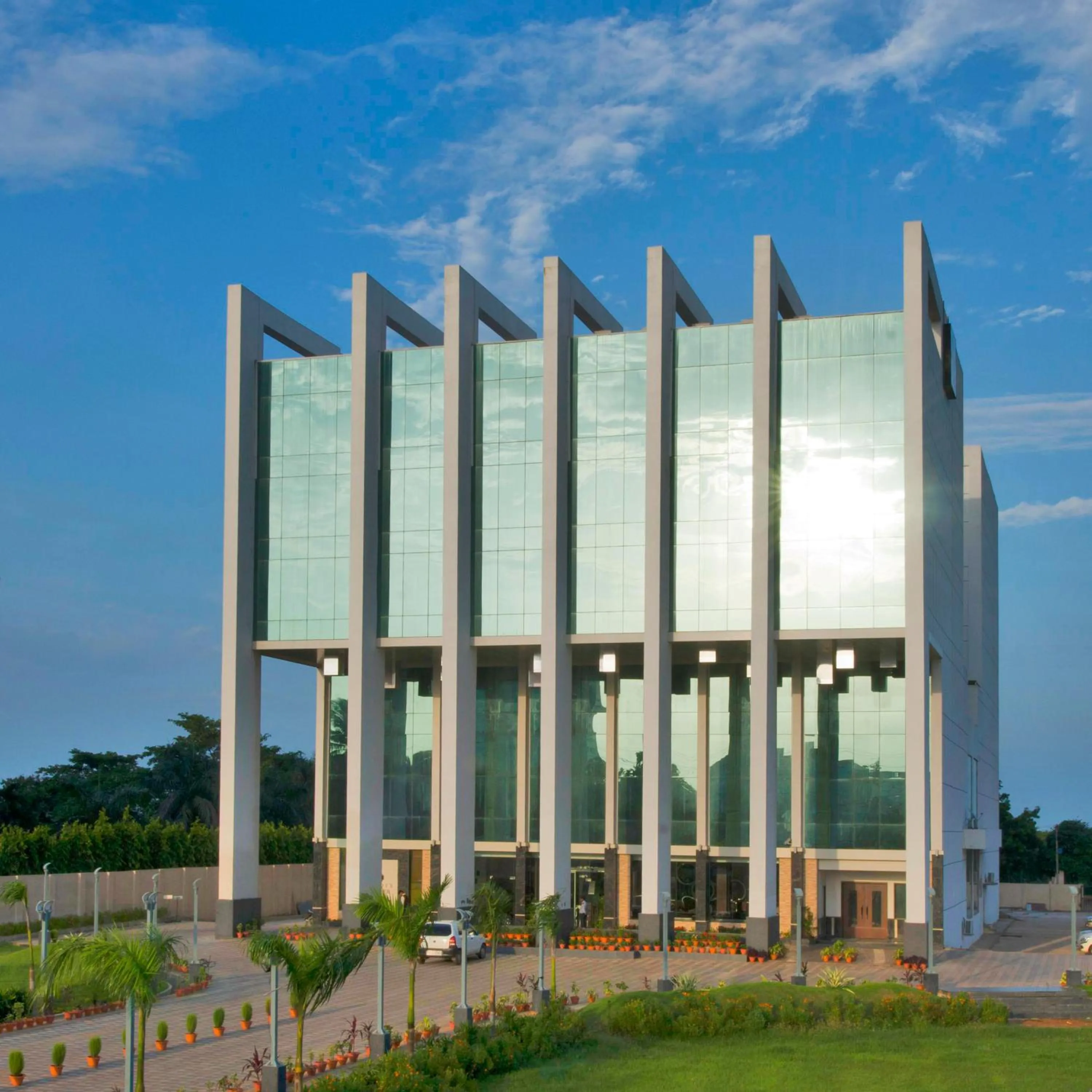 Property building in Hotel Sandy's Tower