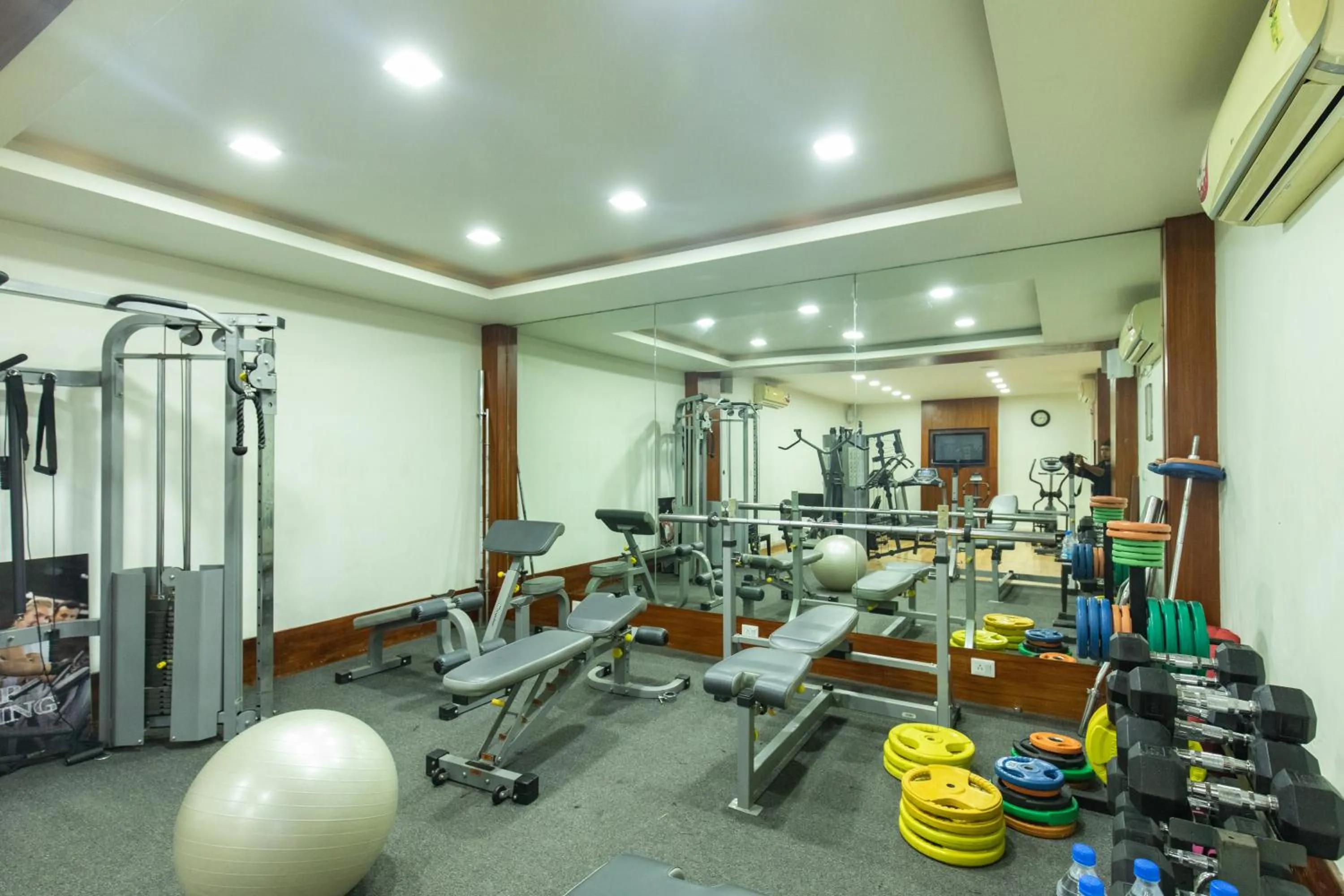 Fitness centre/facilities in Hotel Sandy's Tower