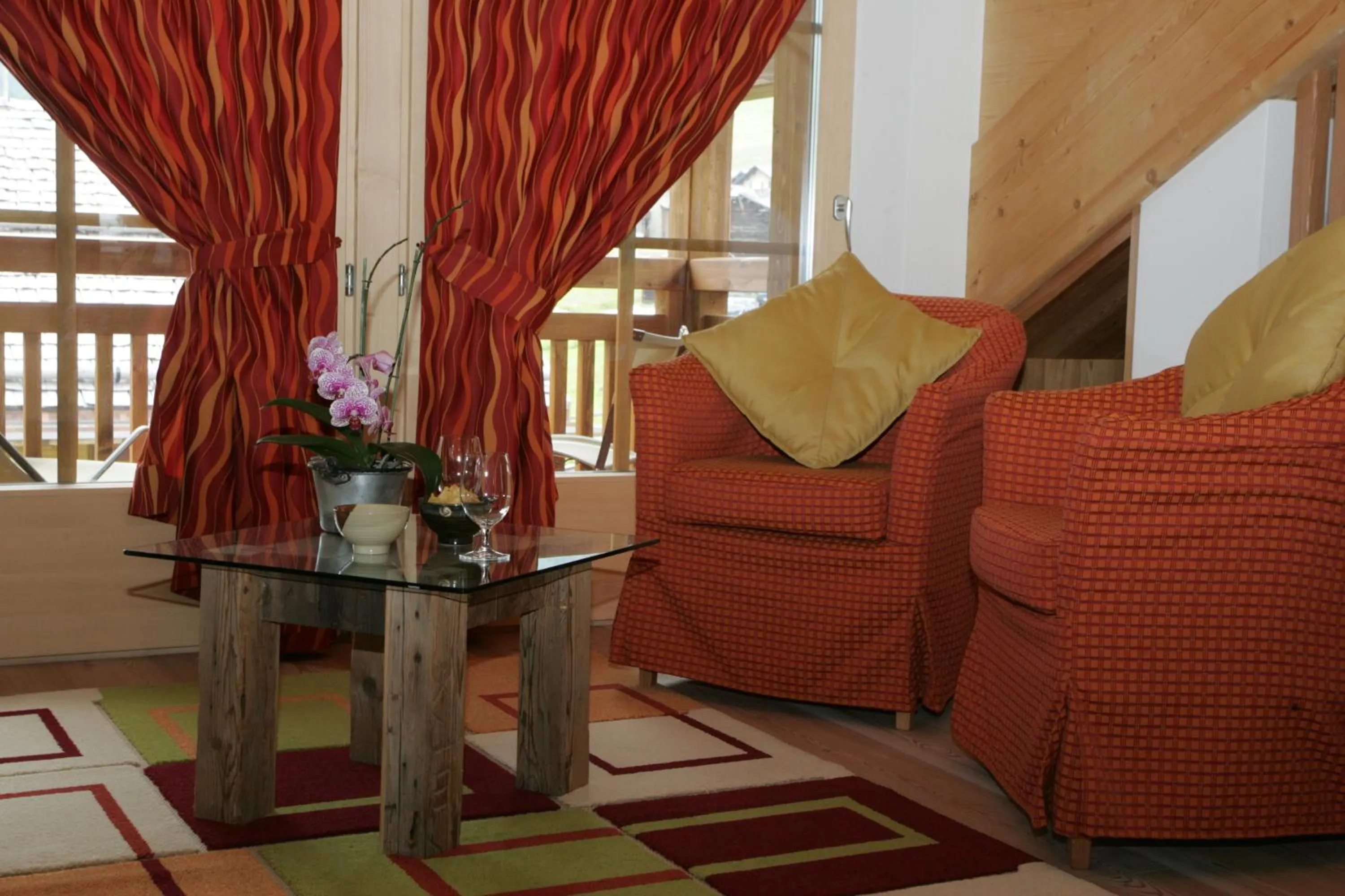 Living room in Chalet Nada