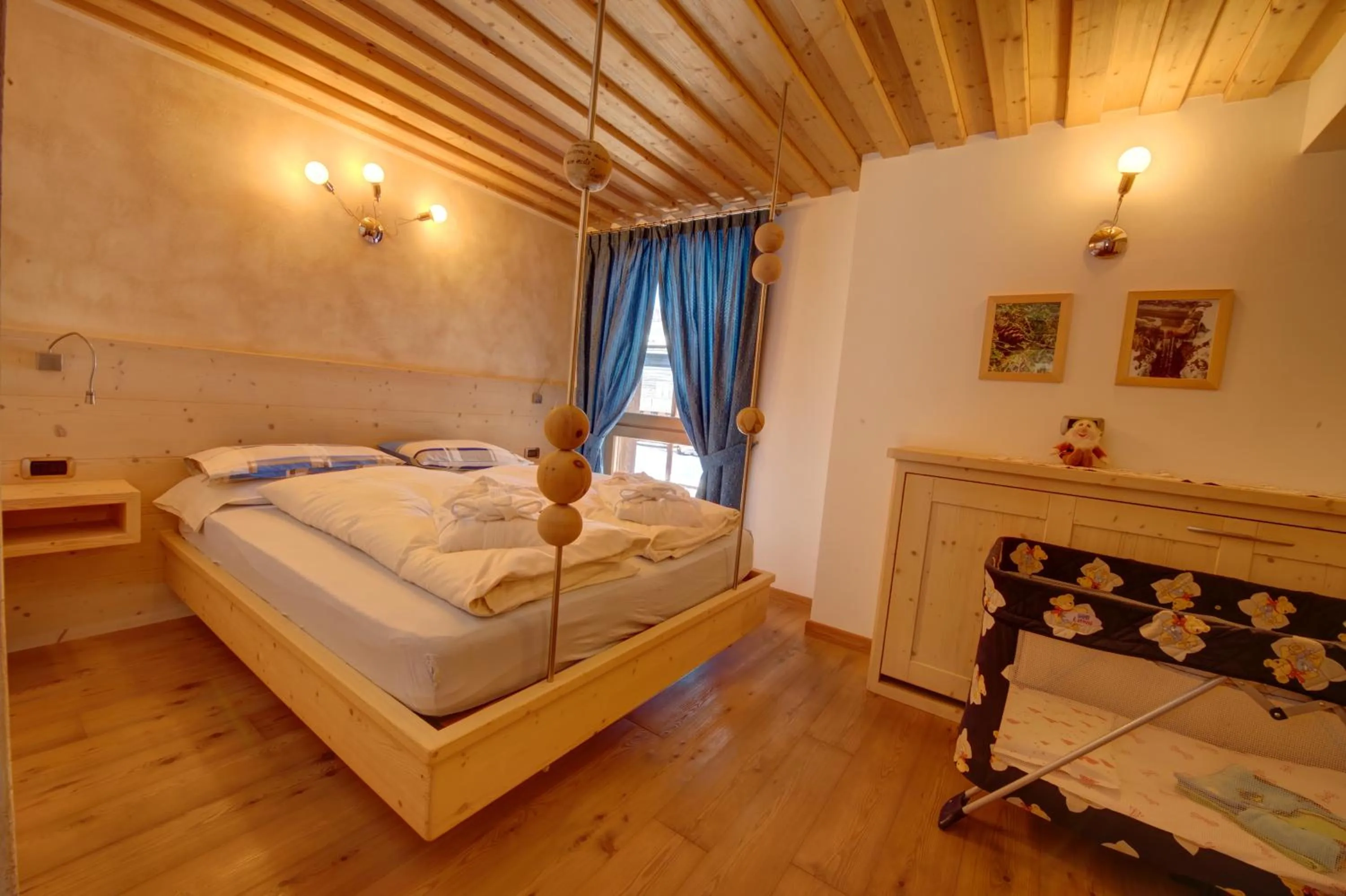 Bedroom, Bed in Chalet Nada