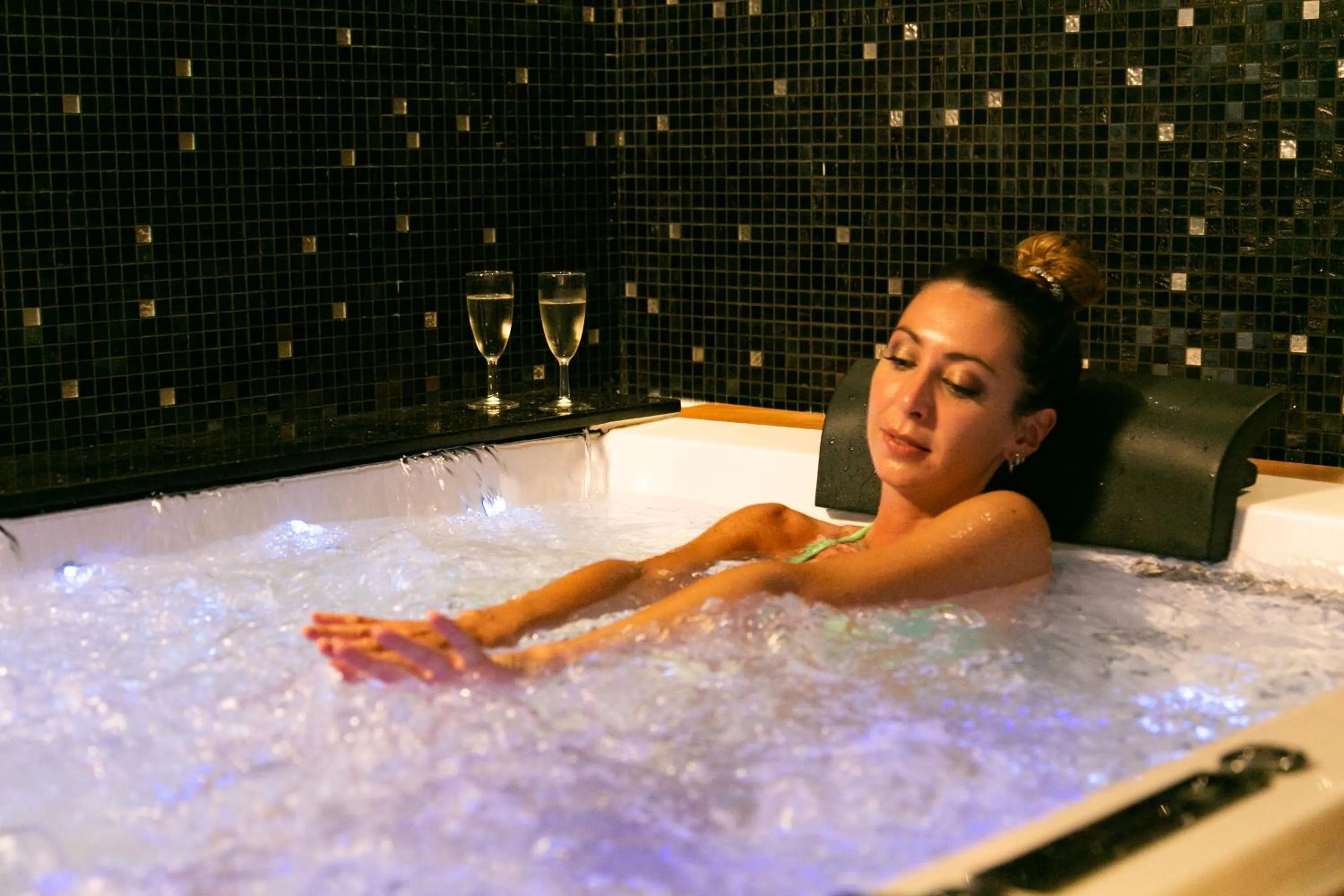 Hot Tub in Hotel Terme All'Alba