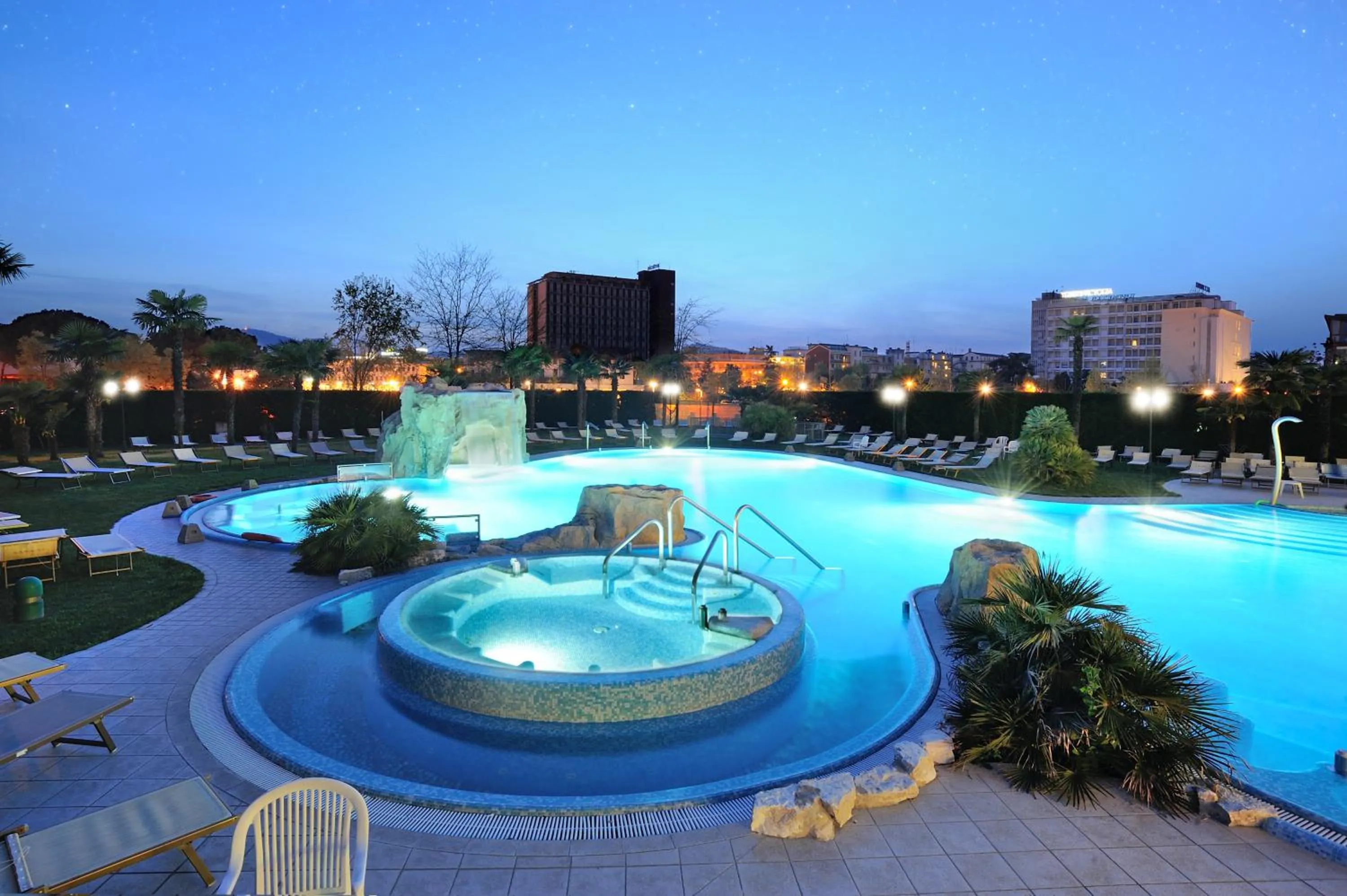 Night in Hotel Terme All'Alba