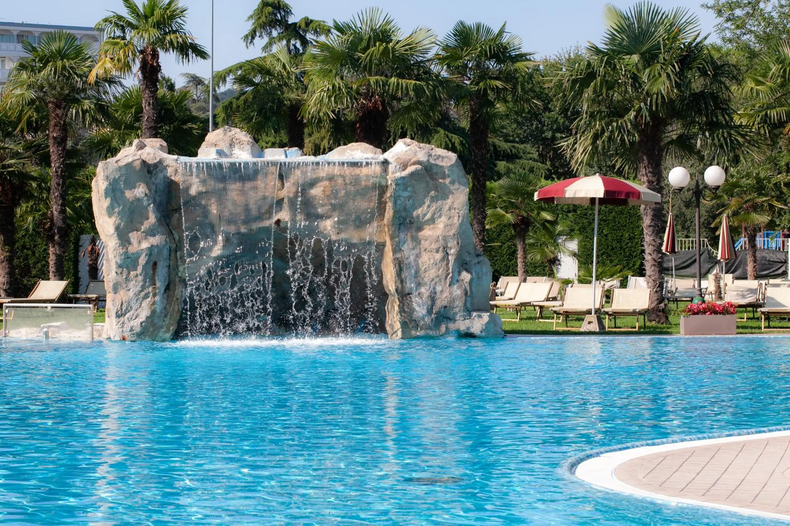 Garden in Hotel Terme All'Alba