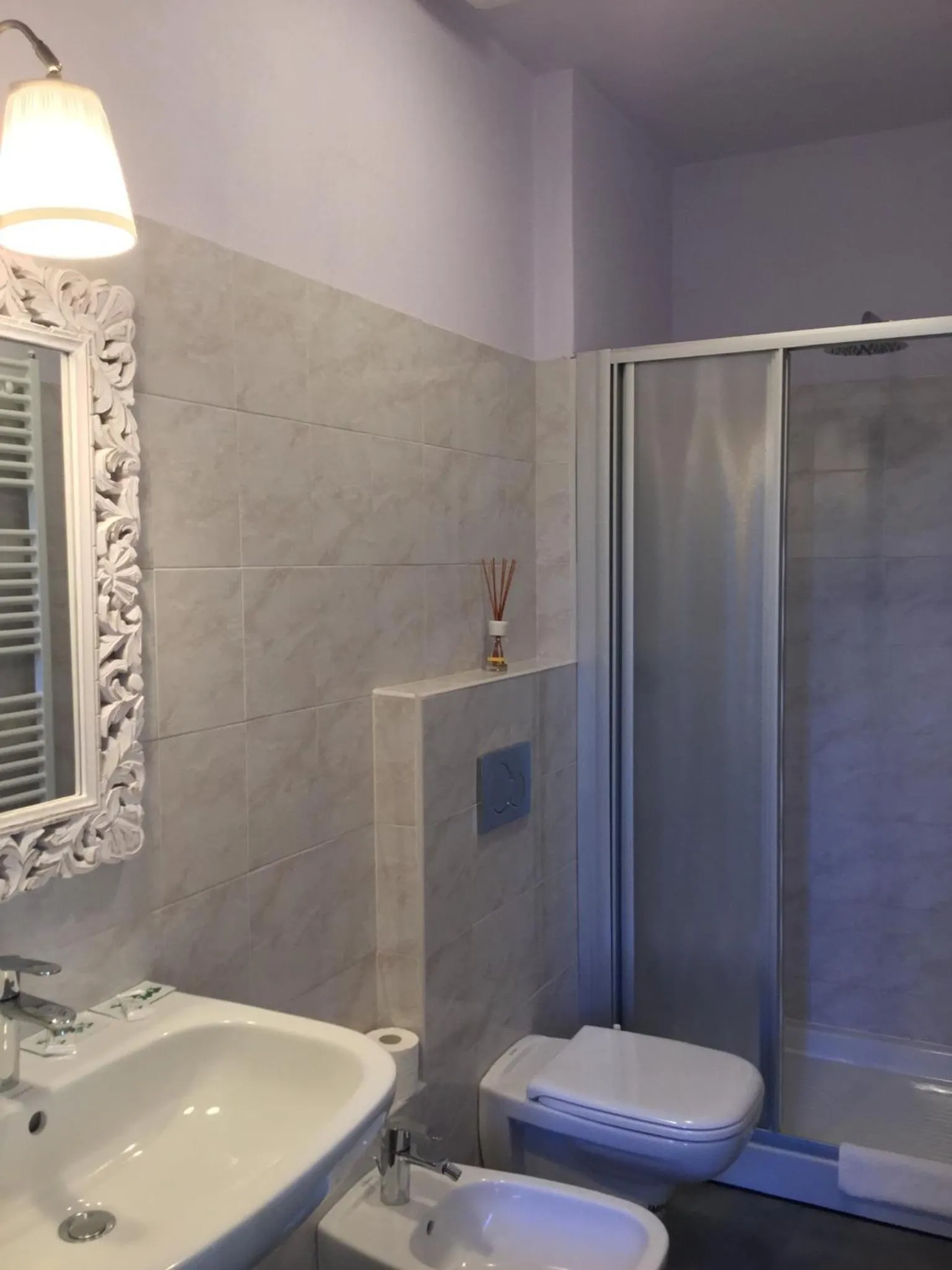Shower in B&B Cherry En Rose