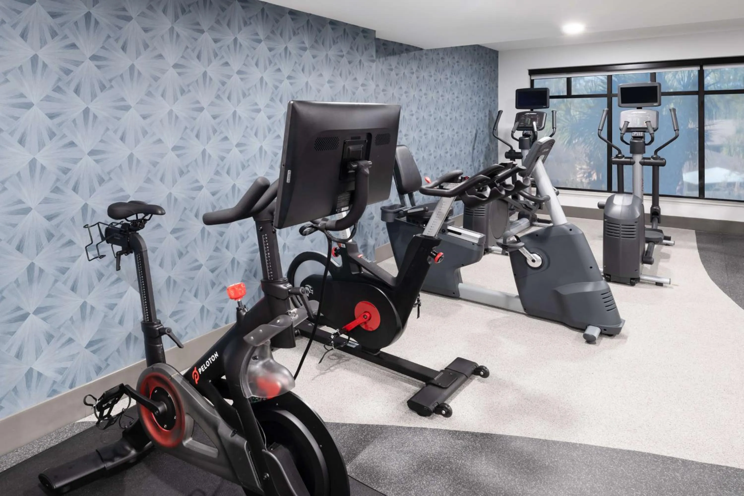 Fitness centre/facilities in Hilton Garden Inn Jacksonville Ponte Vedra Sawgrass