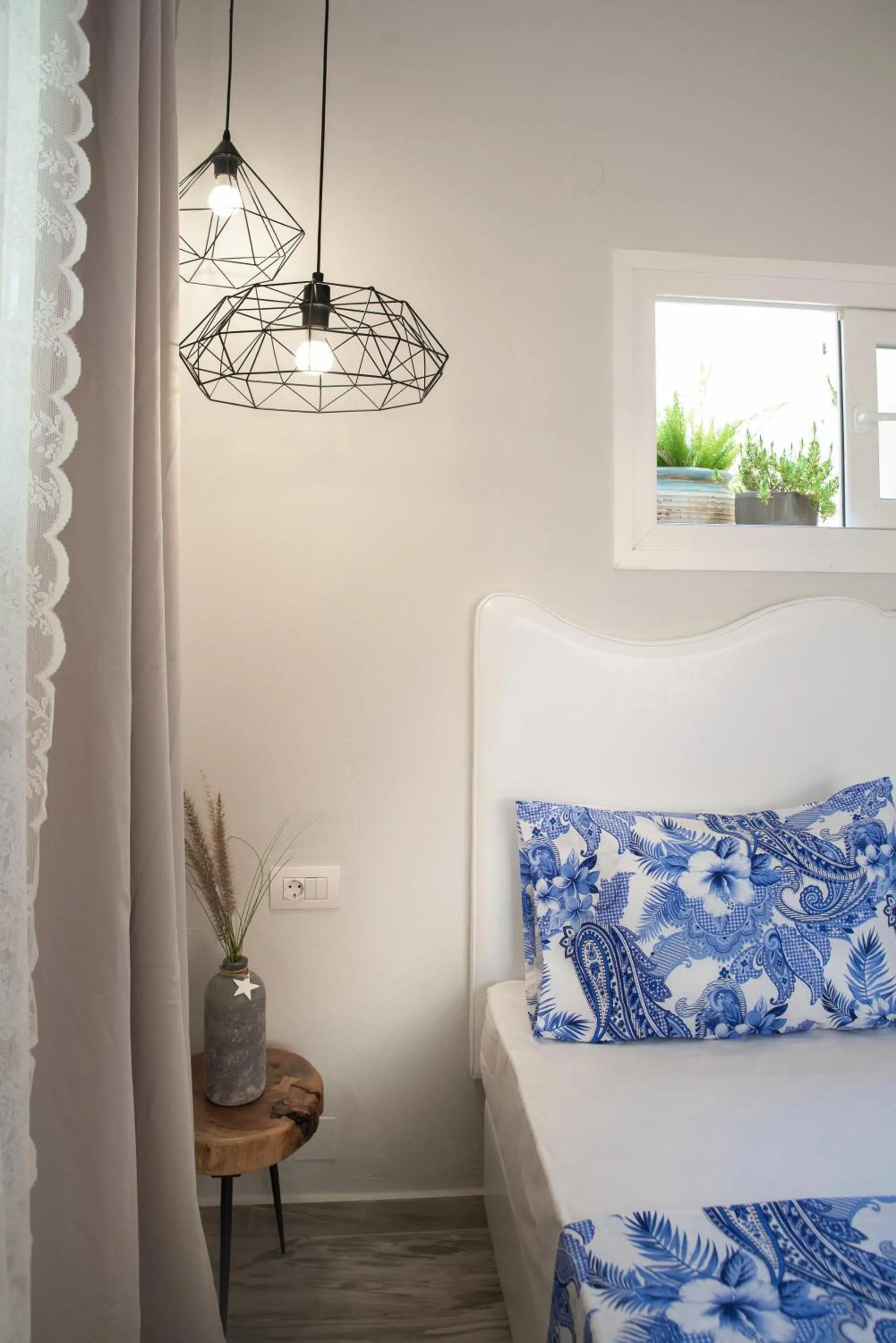 Decorative detail, Bed in Stella Maria