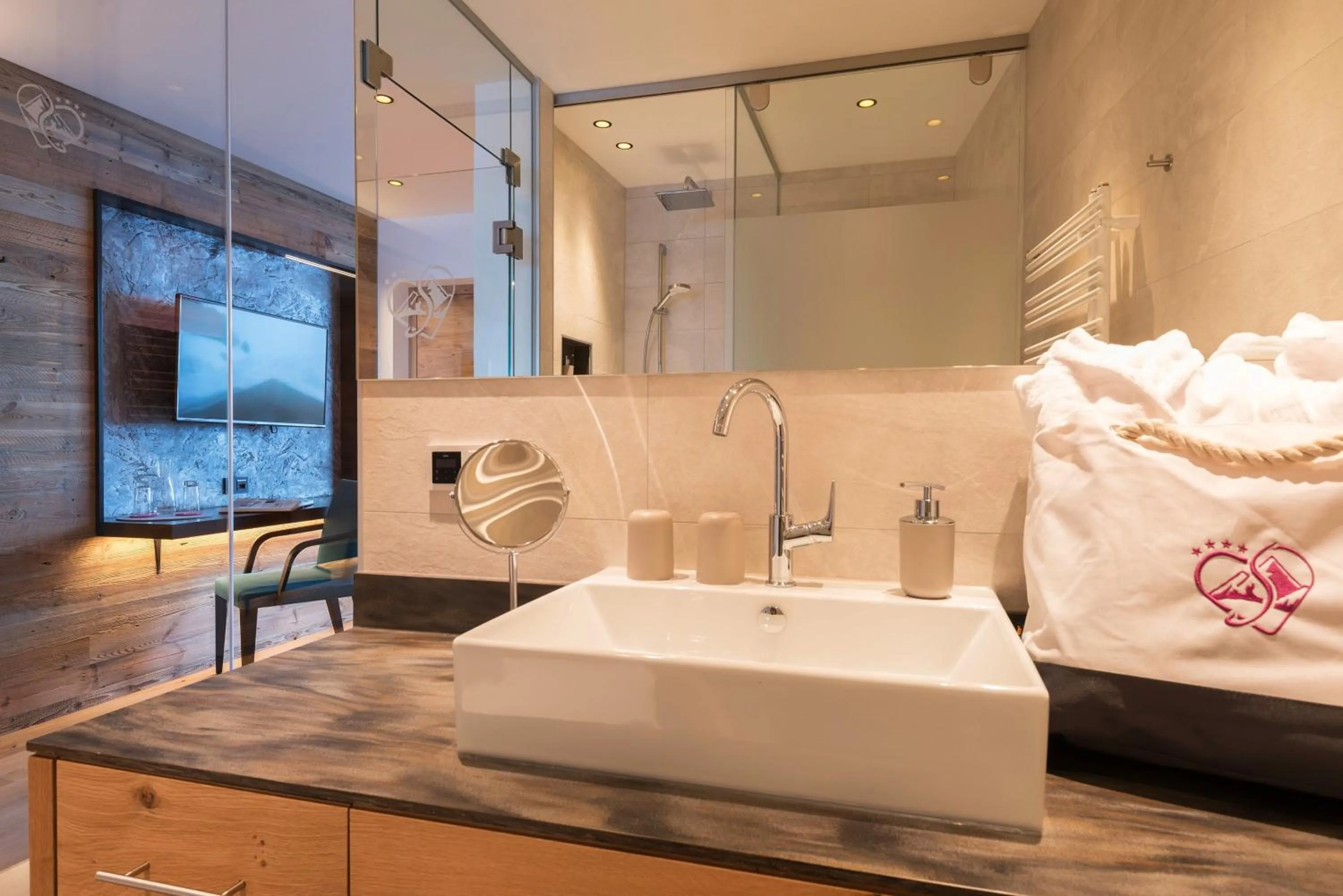 Decorative detail in Hotel Garni Stefanie