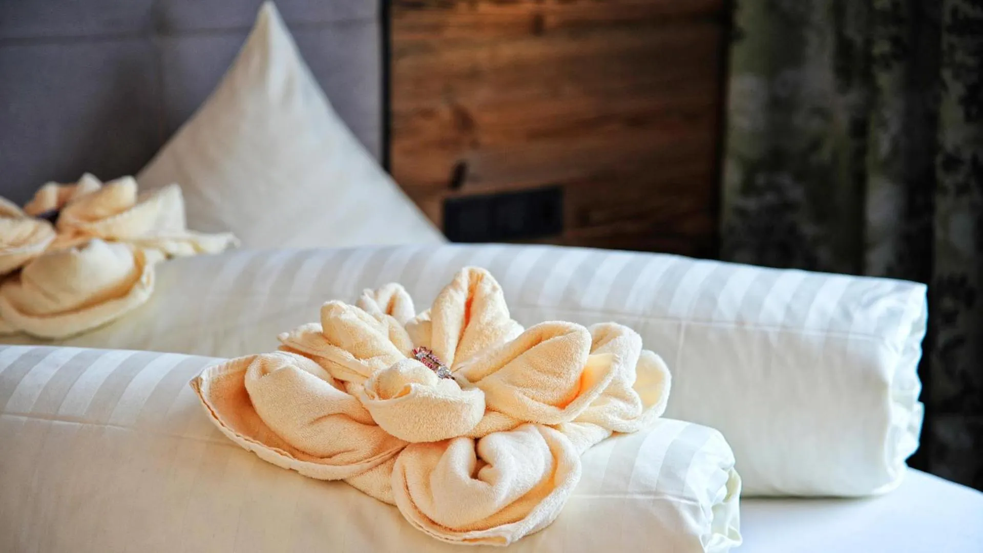 Photo of the whole room, Bed in Hotel Garni Stefanie