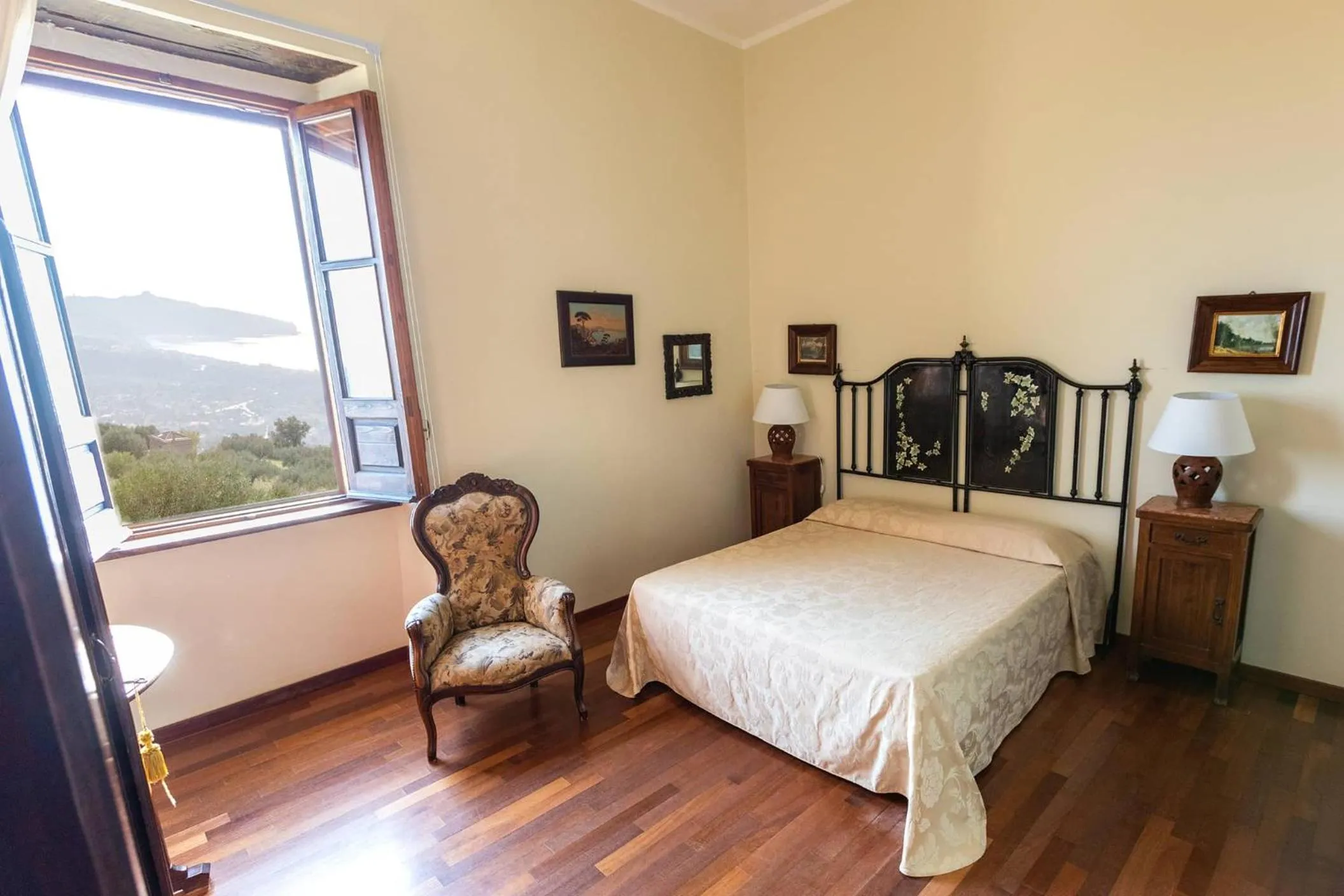 Bed in Il Castello di San Sergio