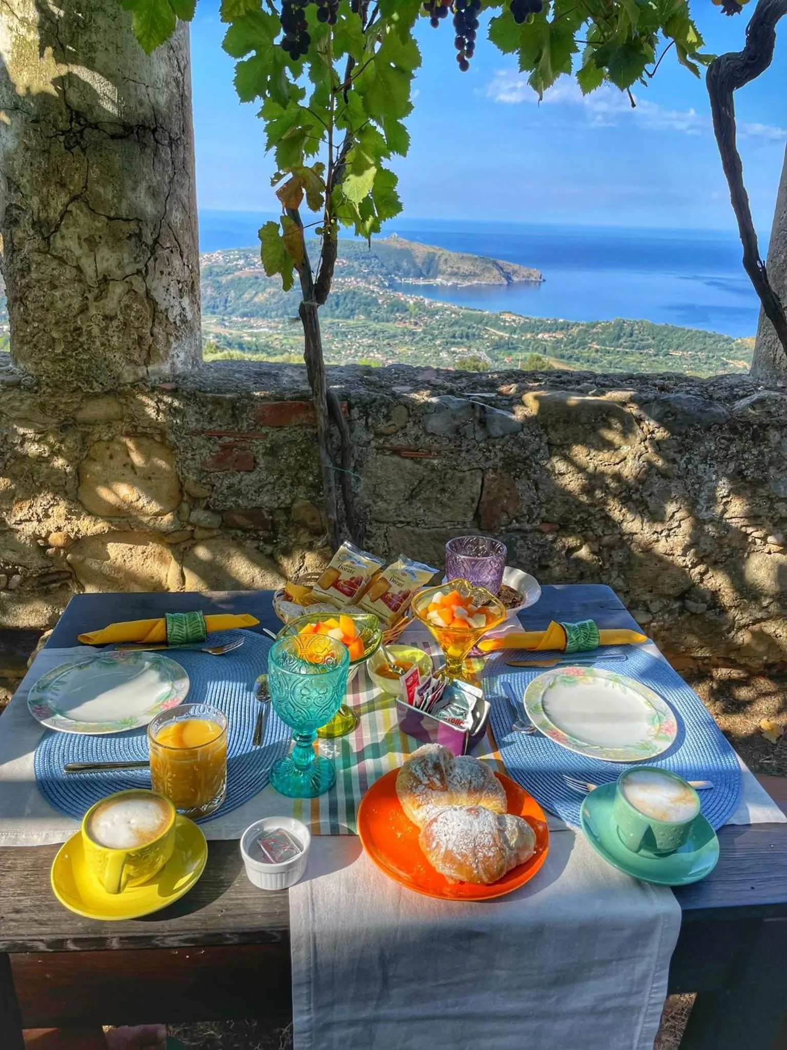 Breakfast in Il Castello di San Sergio