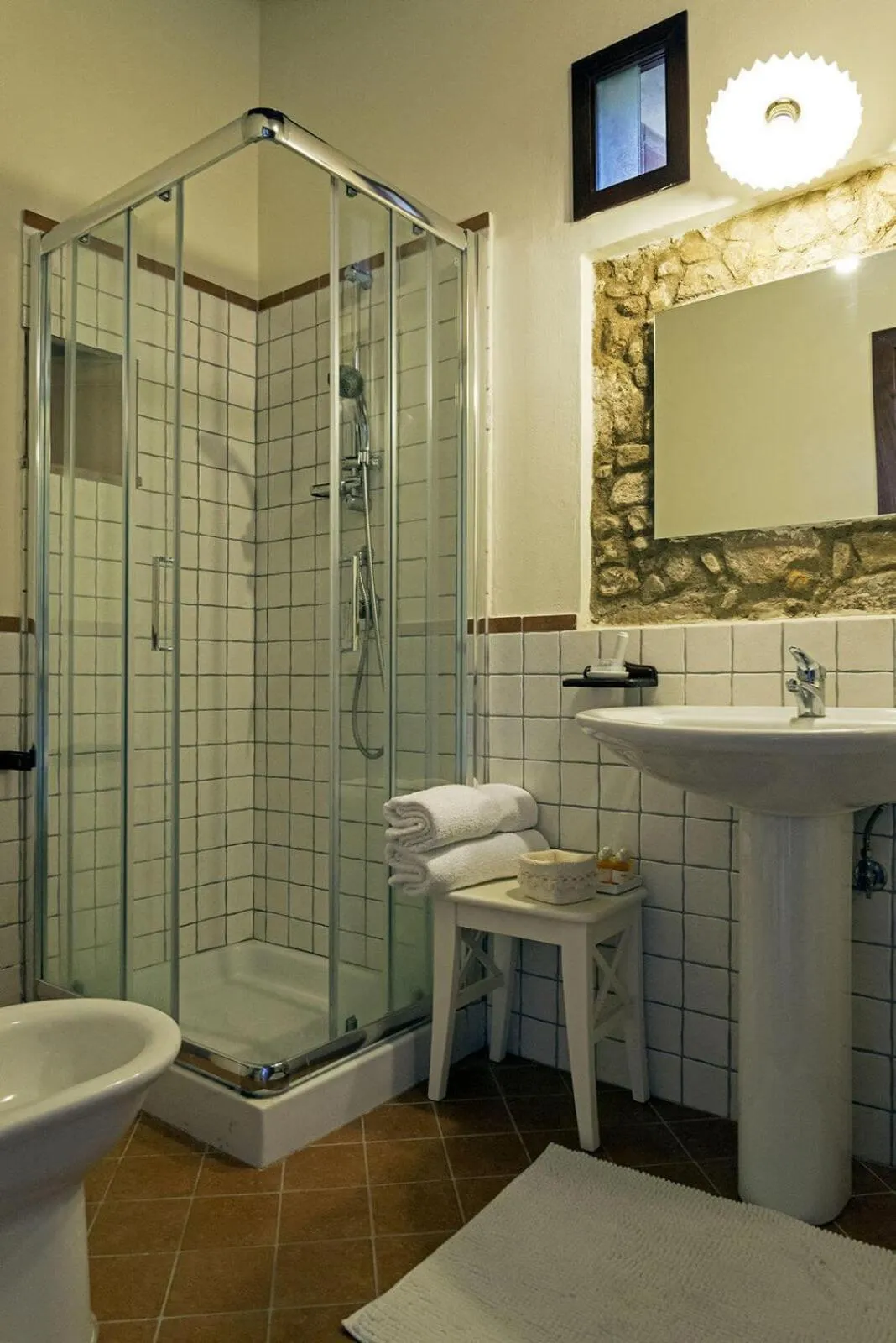 Bathroom in Il Castello di San Sergio