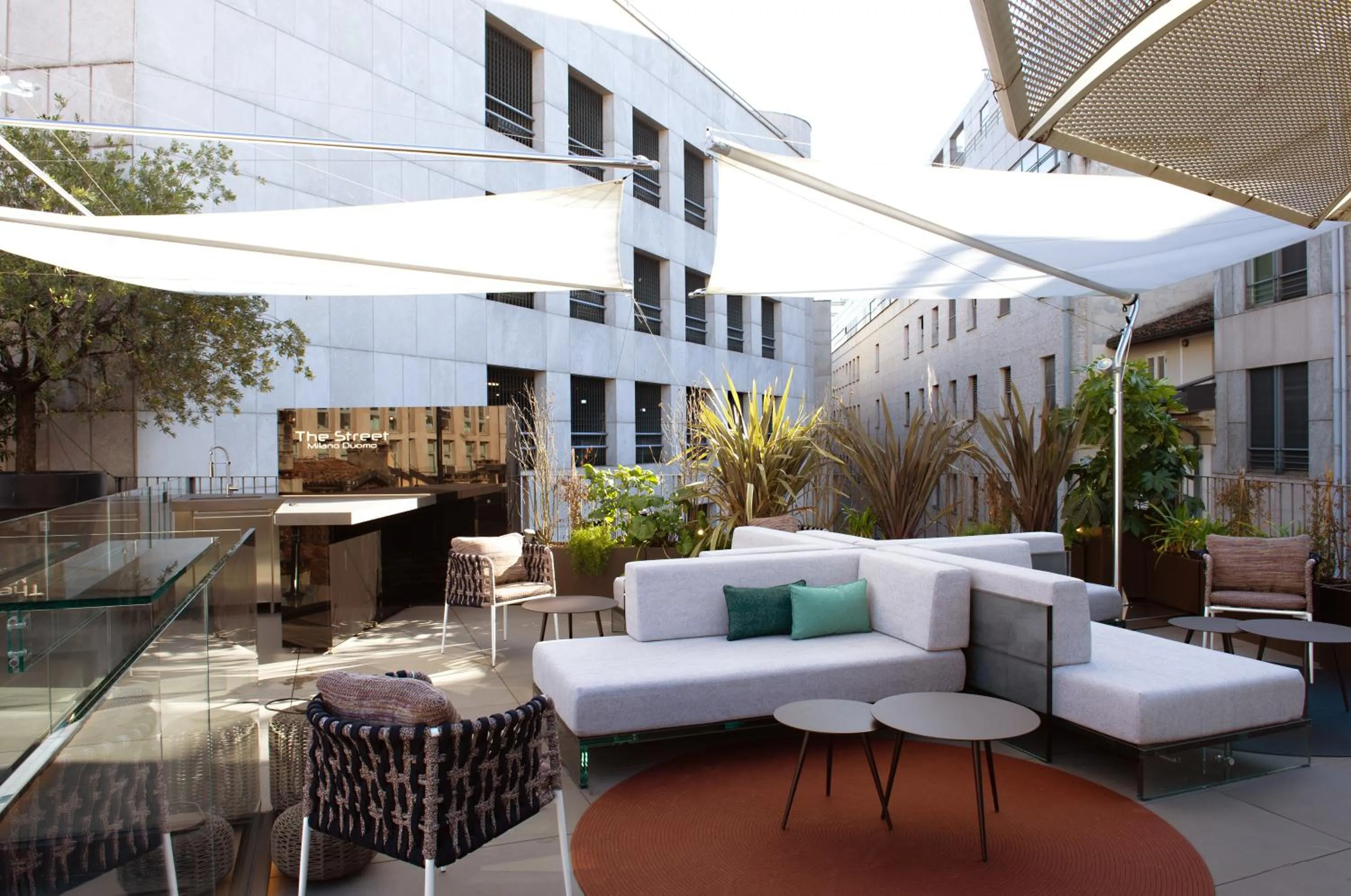 Balcony/Terrace in The Street Milano Duomo | a Design Boutique Hotel