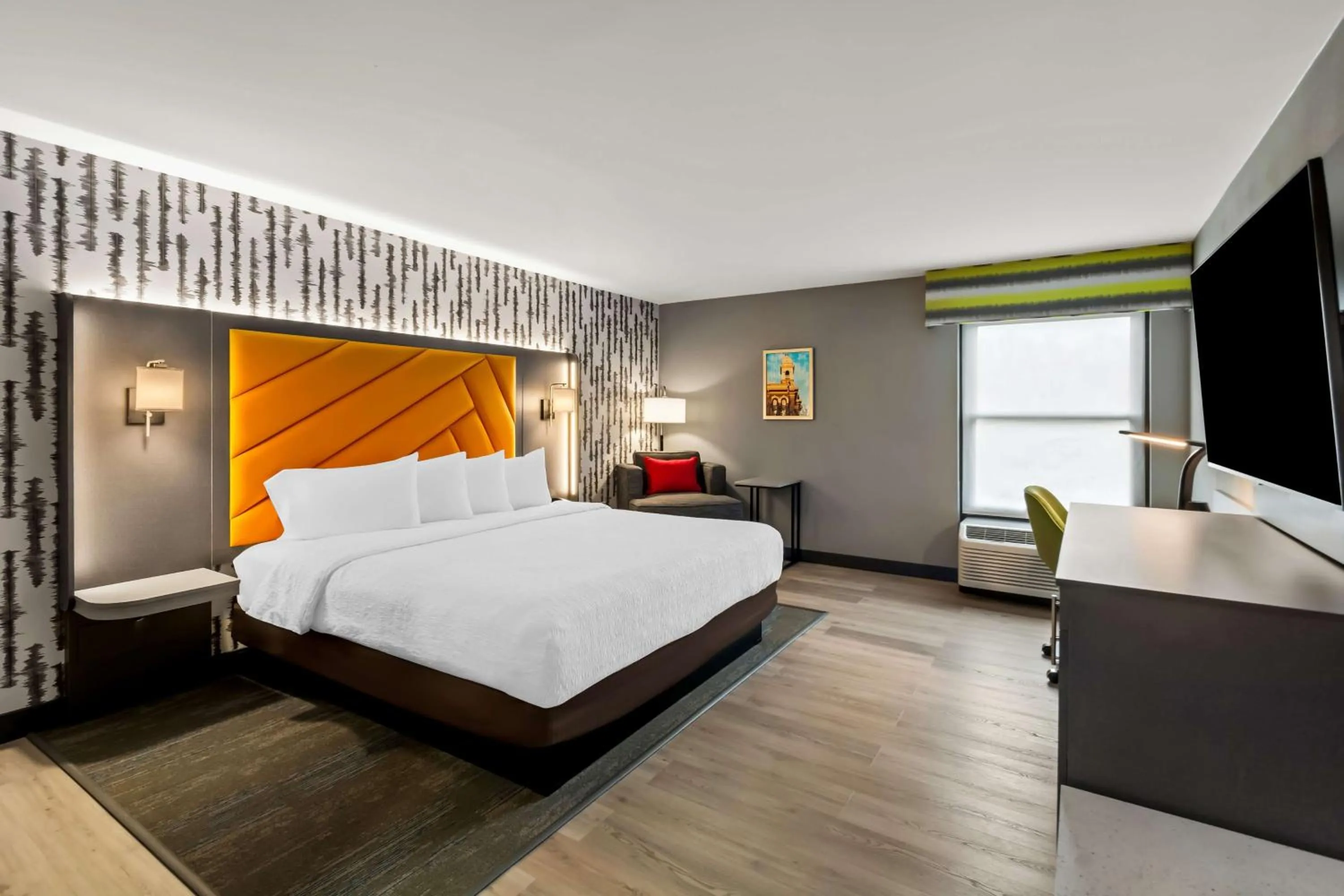 Bed in Hampton Inn Lexington - Georgetown I-75