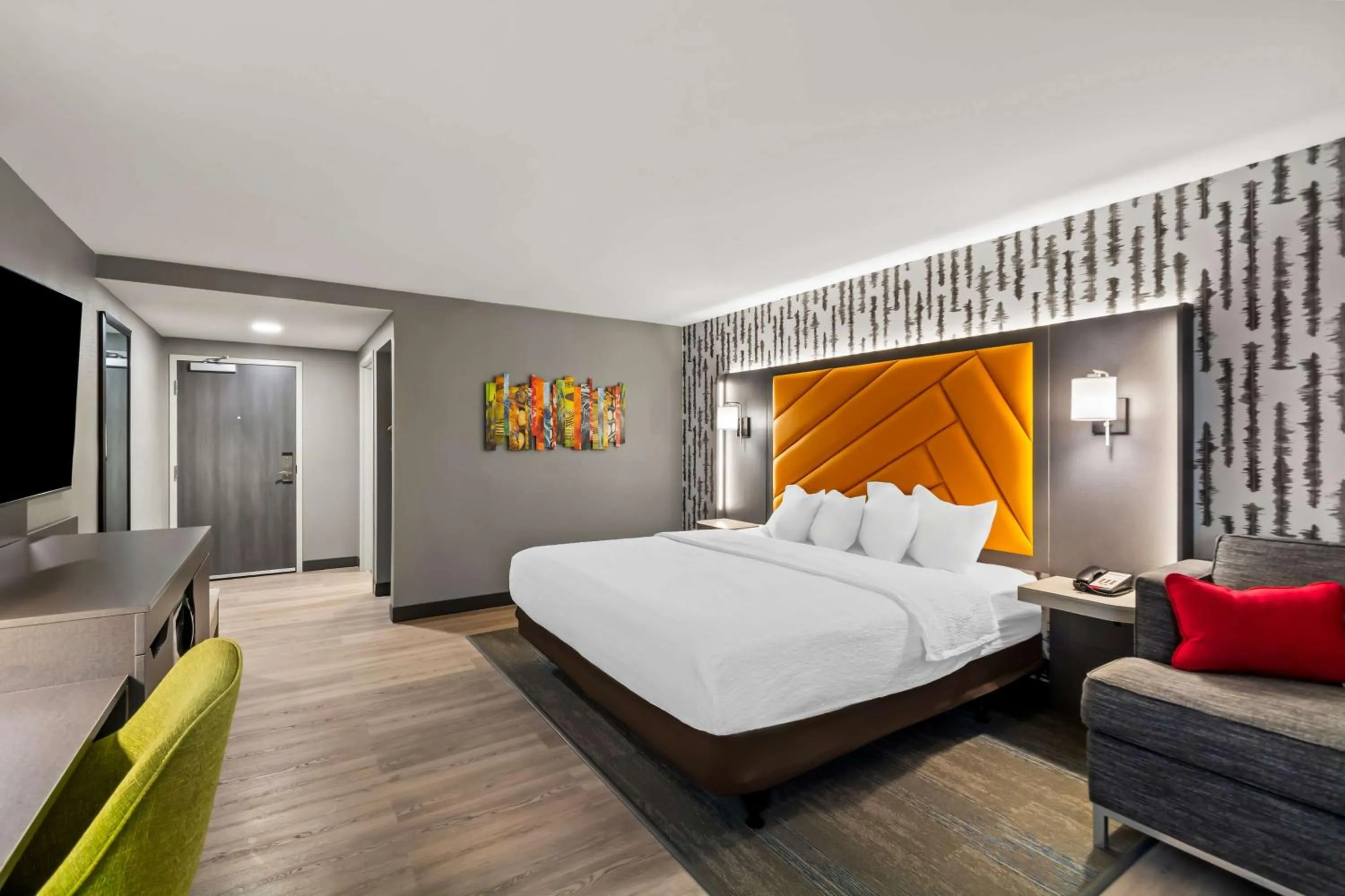 Bed in Hampton Inn Lexington - Georgetown I-75