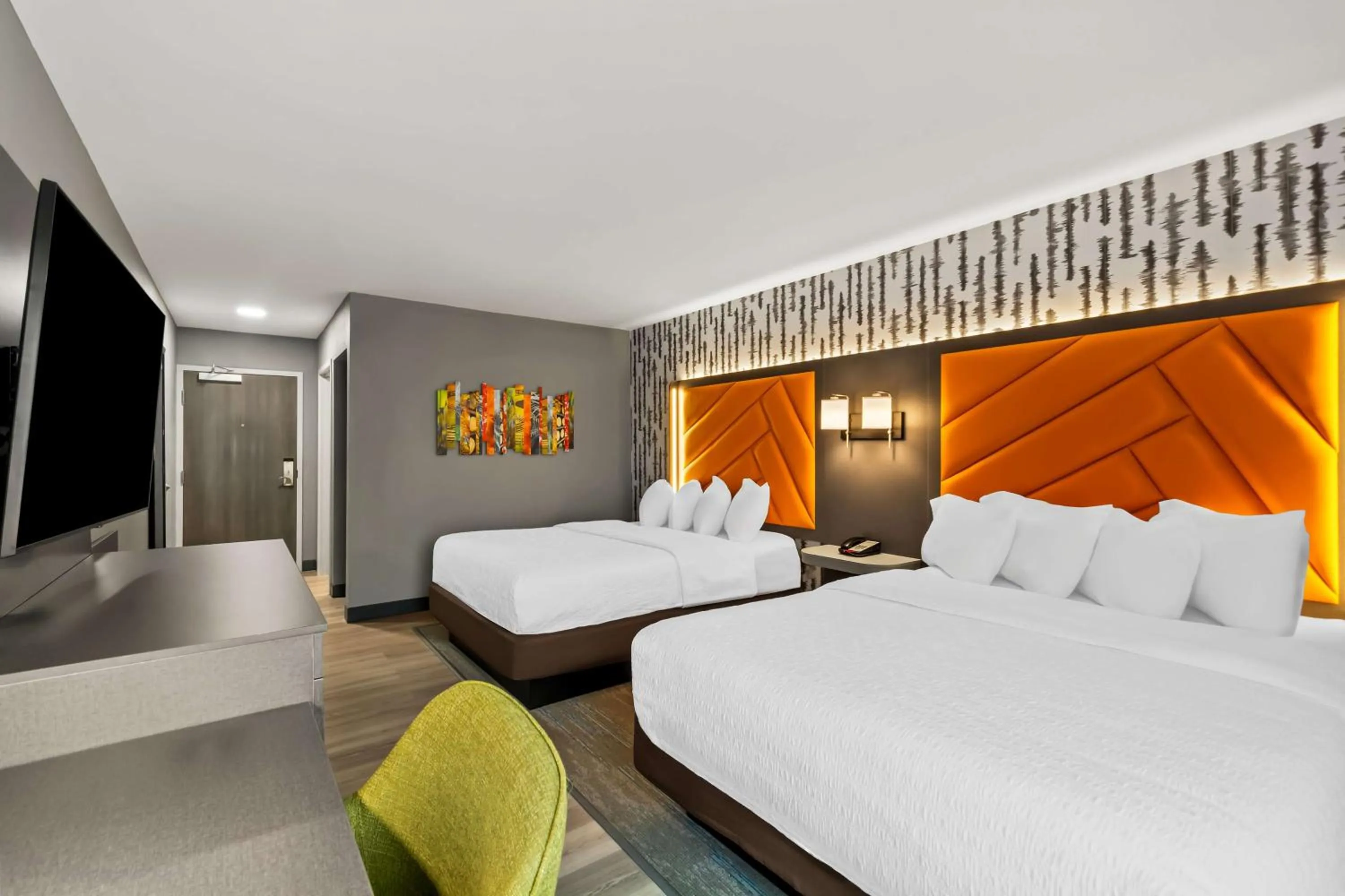 Bed in Hampton Inn Lexington - Georgetown I-75