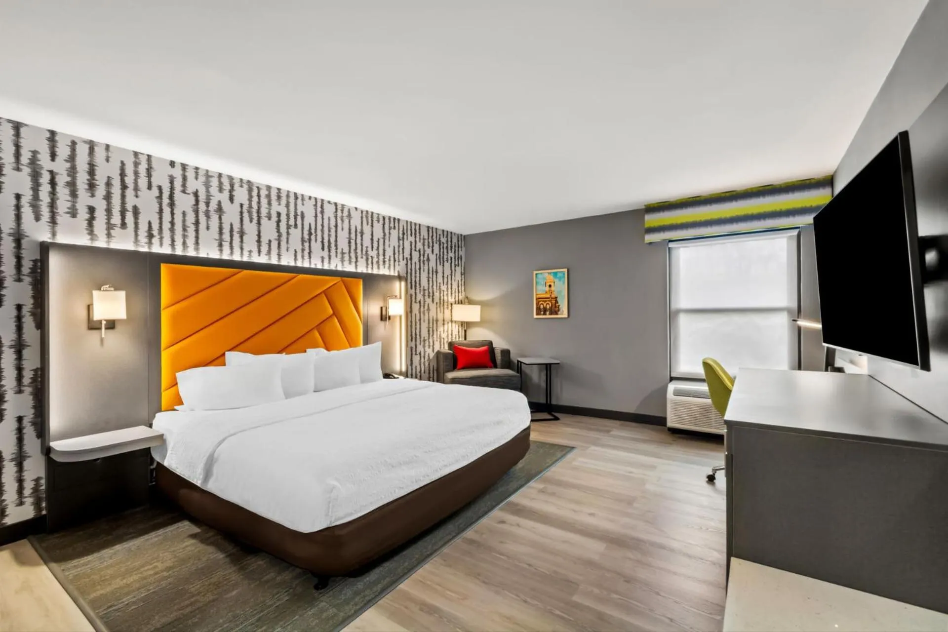 Bedroom, Bed in Hampton Inn Lexington - Georgetown I-75