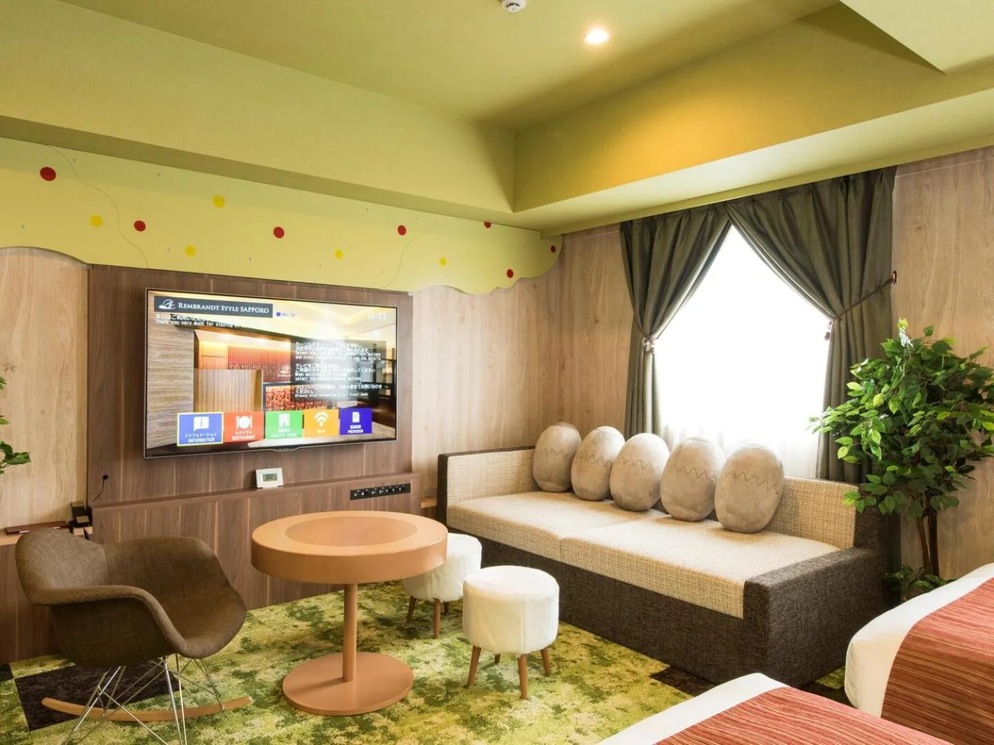 Photo of the whole room in Rembrandt Style Sapporo