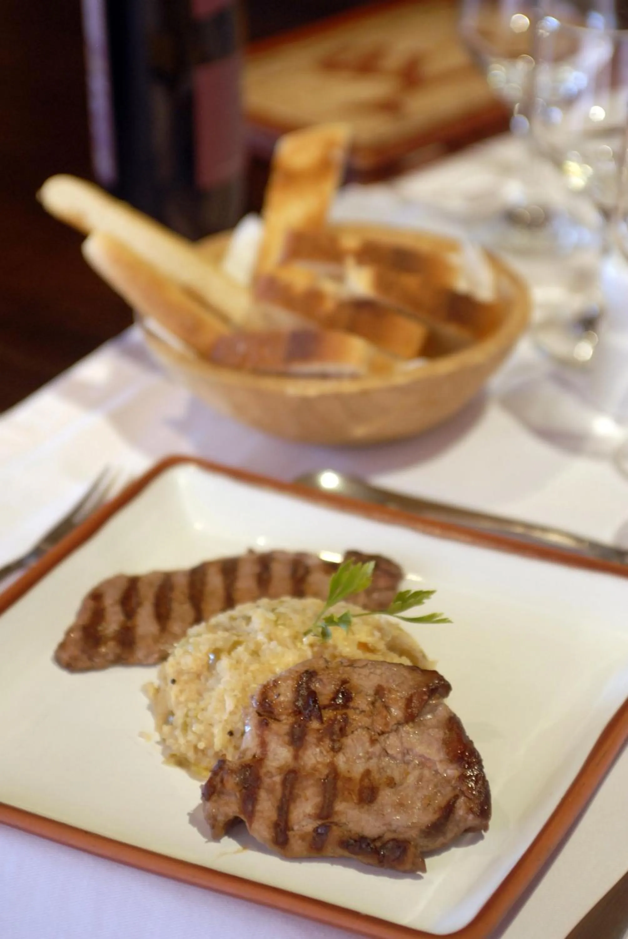 Food close-up in Hotel de Las Nubes