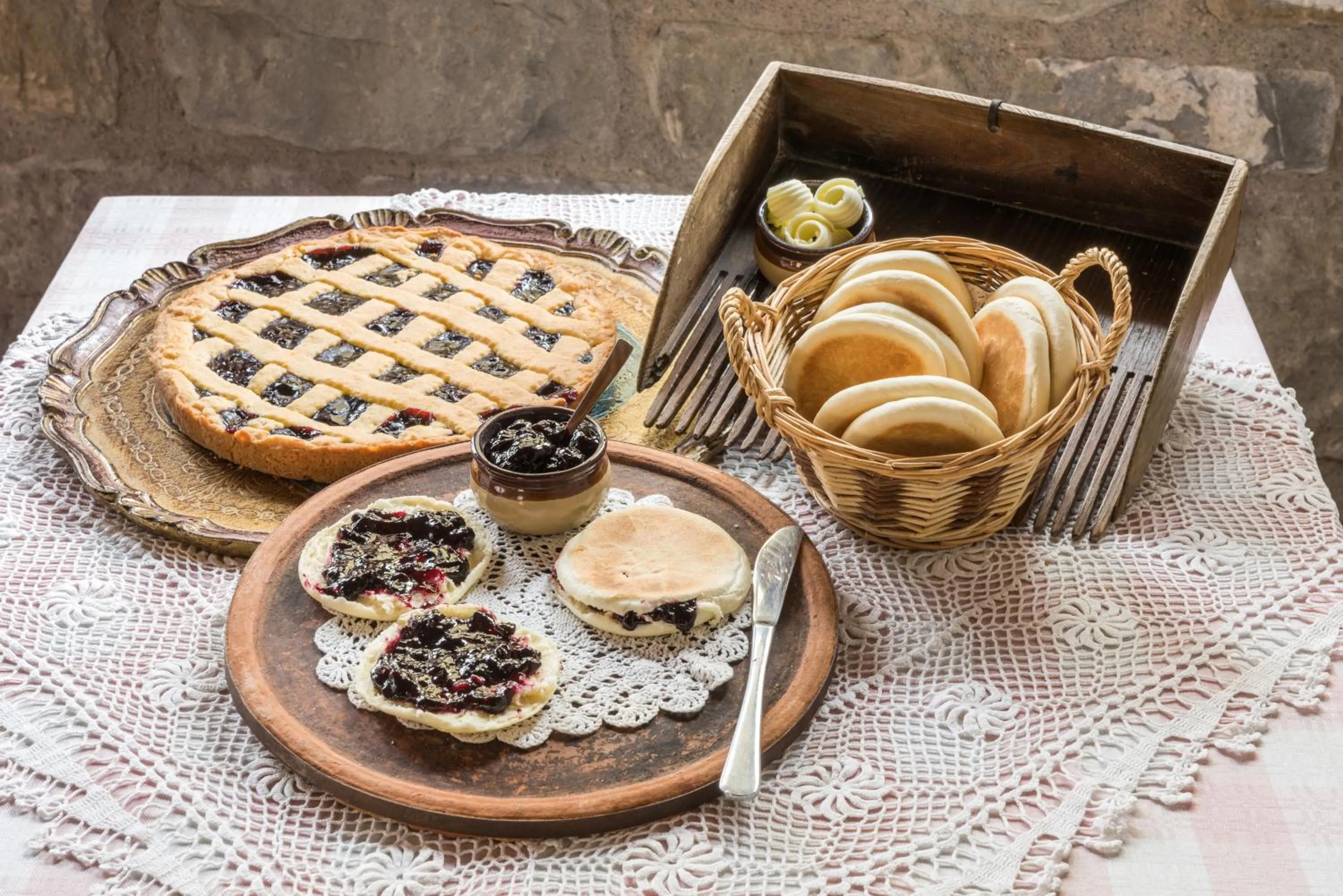 Food and drinks in Locanda Zita