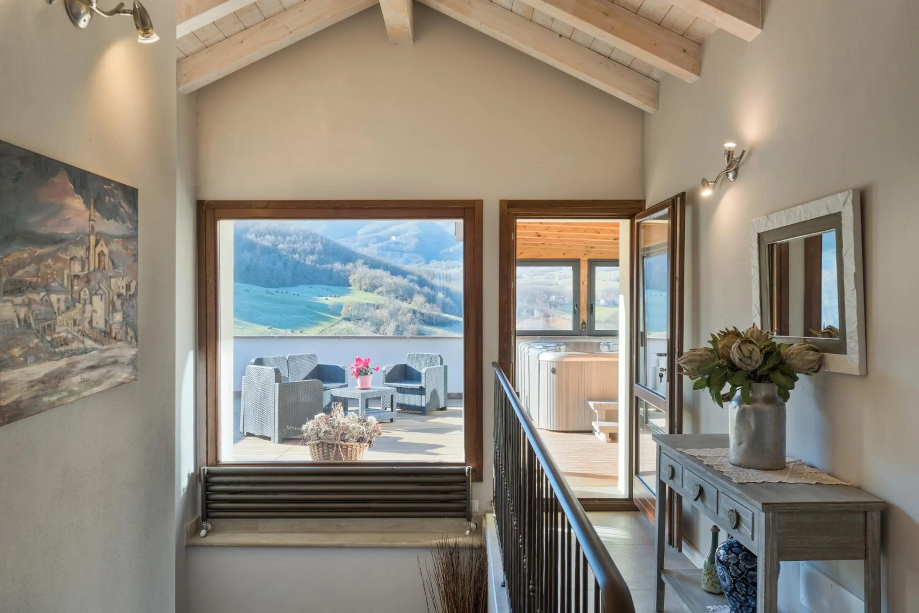 Balcony/Terrace in Locanda Zita