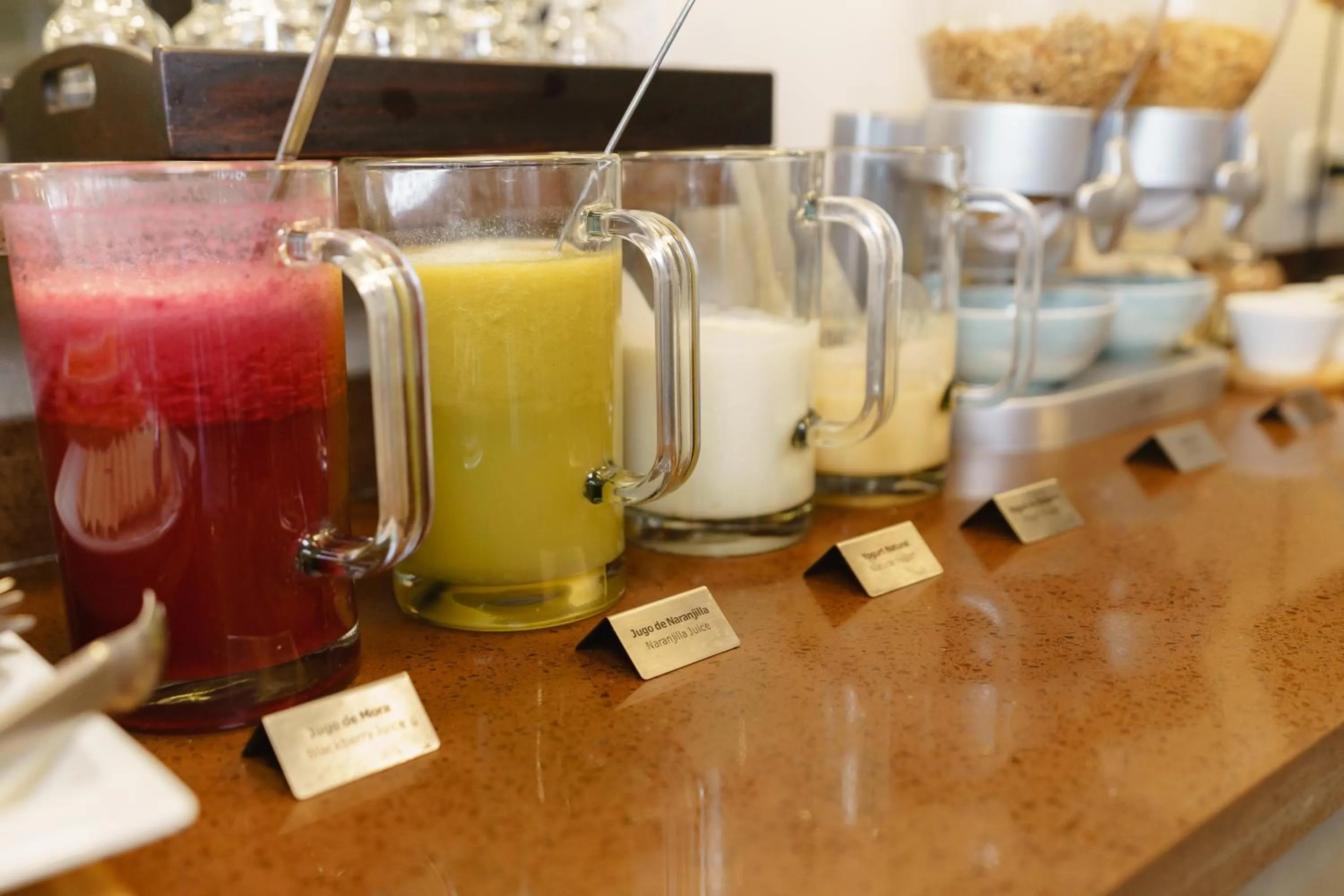 Buffet breakfast in Hotel Santa Fe