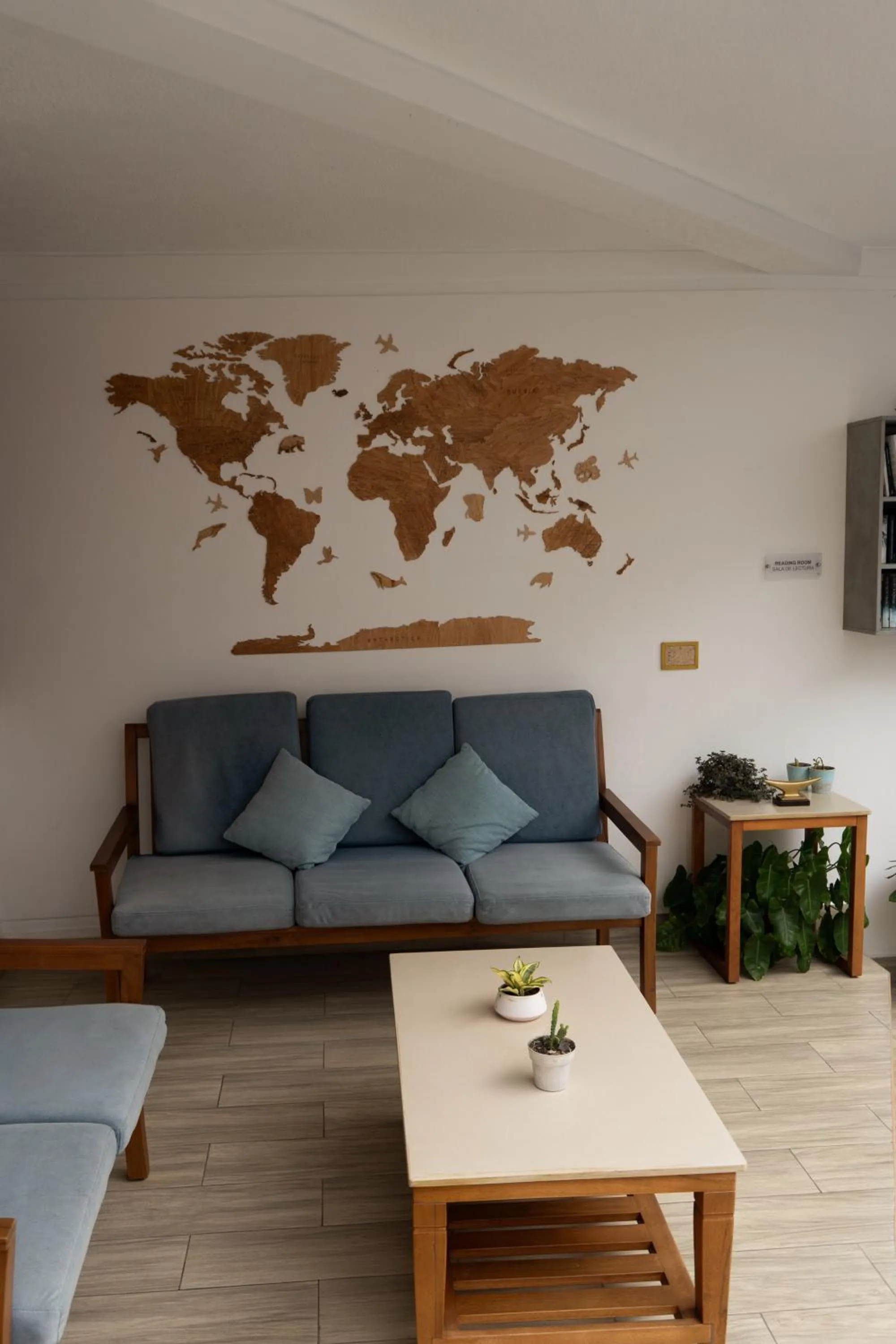 Seating area in Hotel Santa Fe