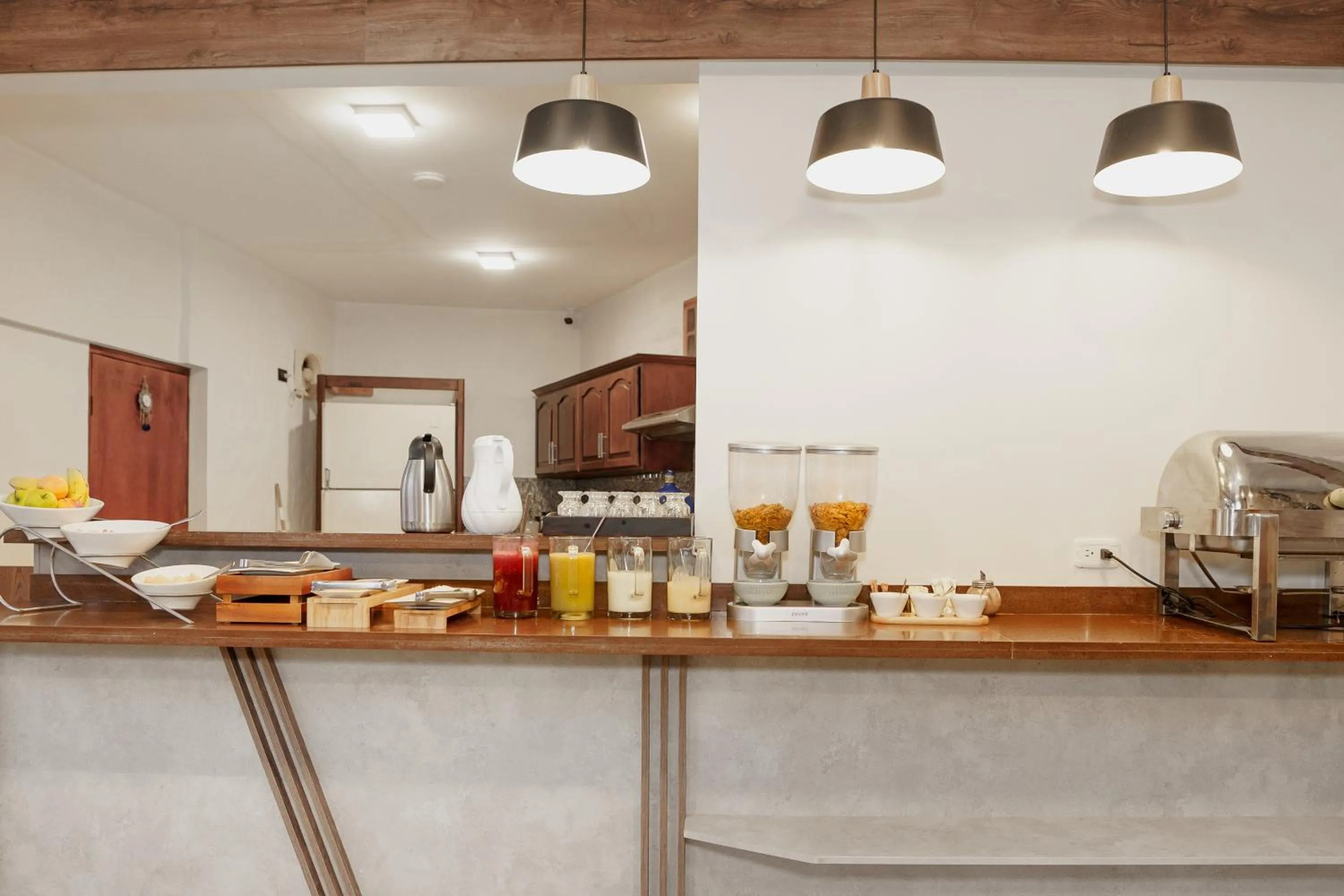 Buffet breakfast in Hotel Santa Fe