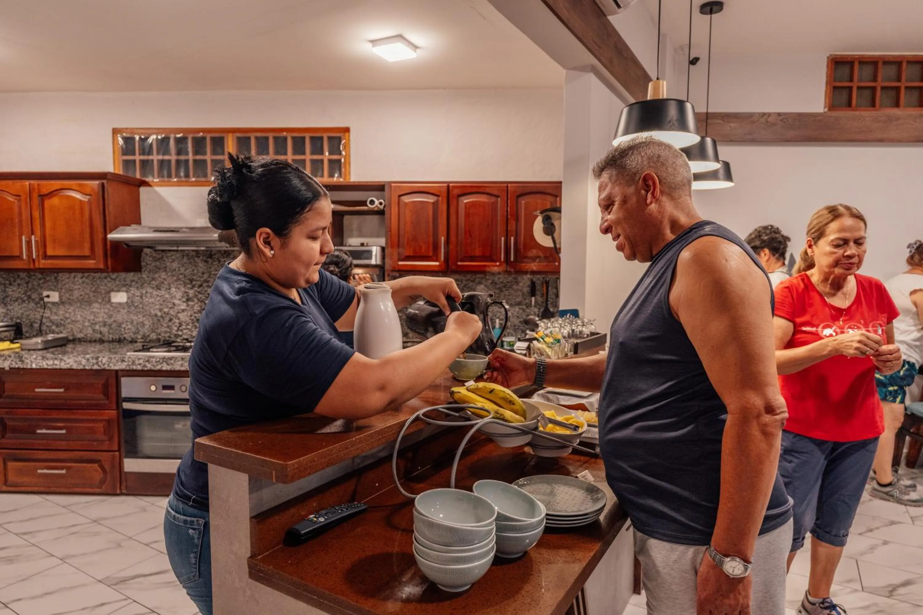 Buffet breakfast in Hotel Santa Fe