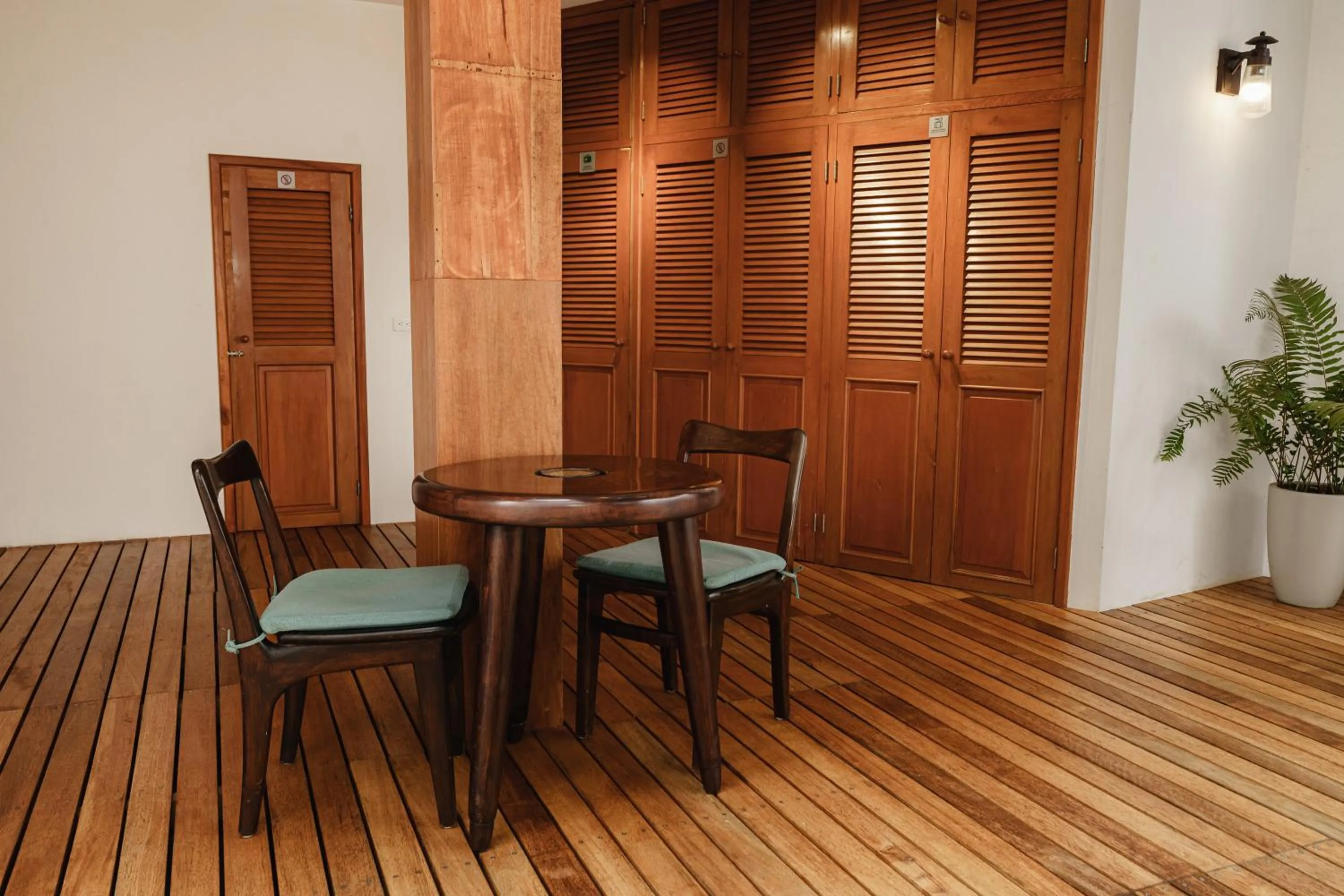 Patio in Hotel Santa Fe