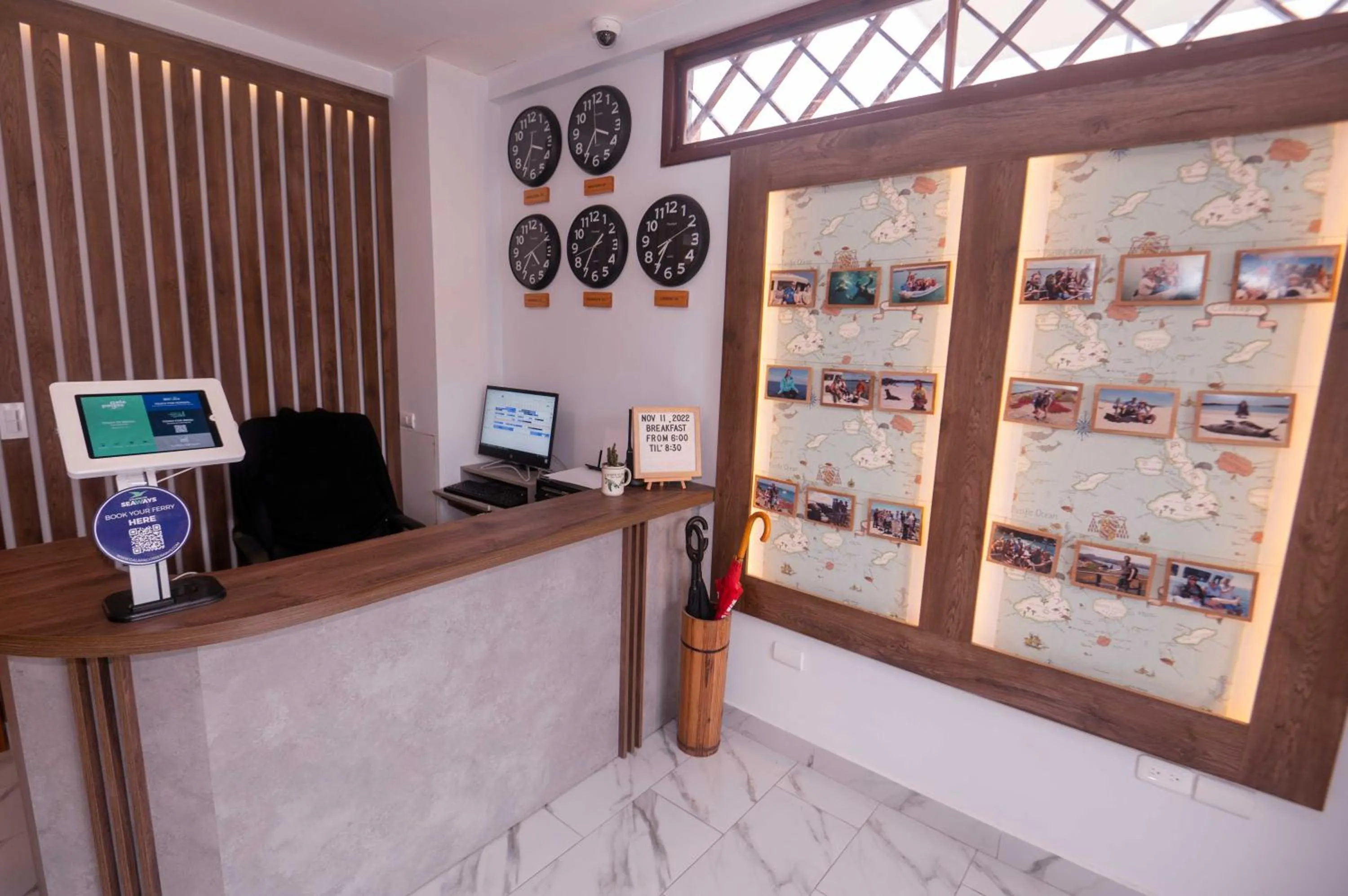 Lobby or reception in Hotel Santa Fe