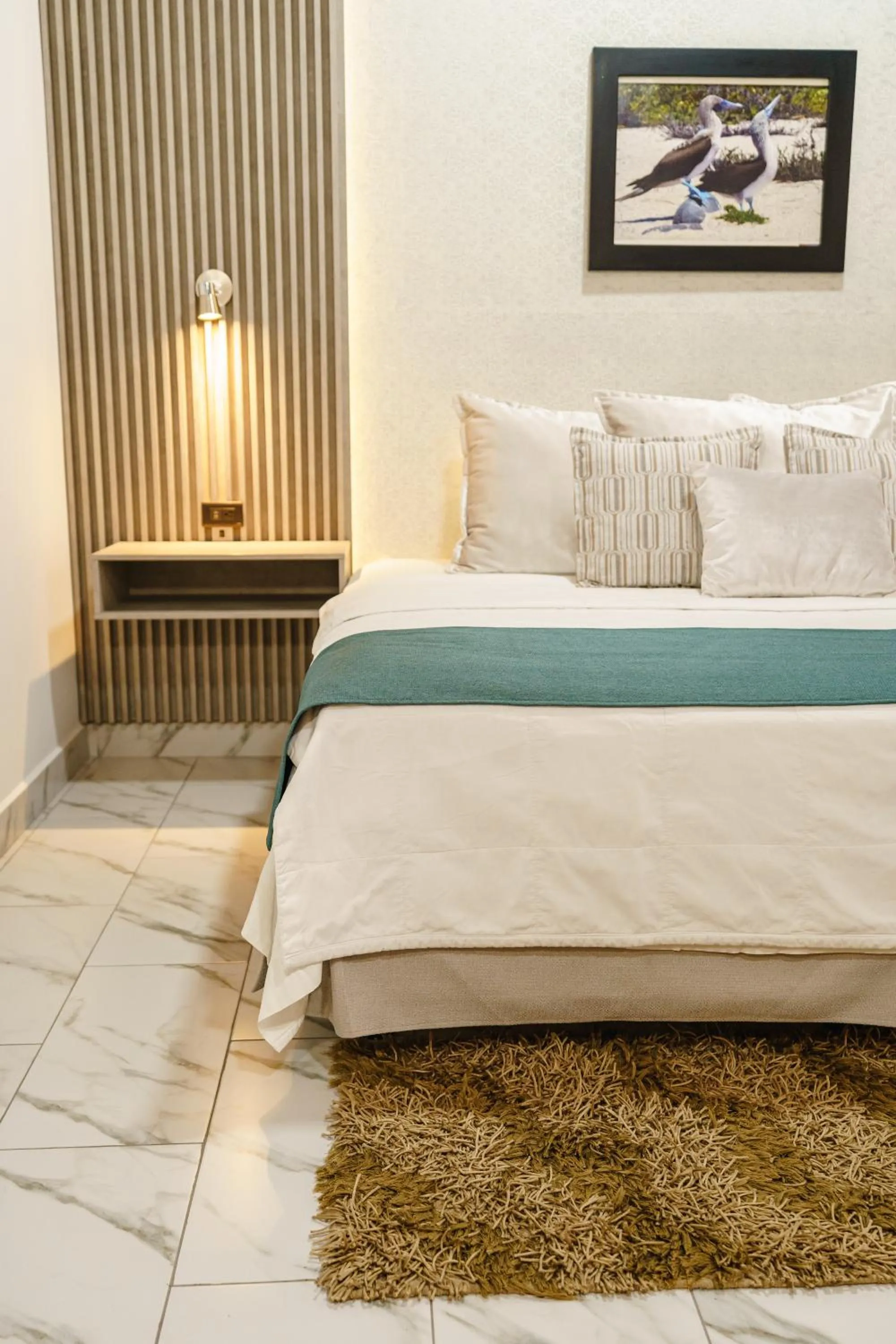 Bed in Hotel Santa Fe