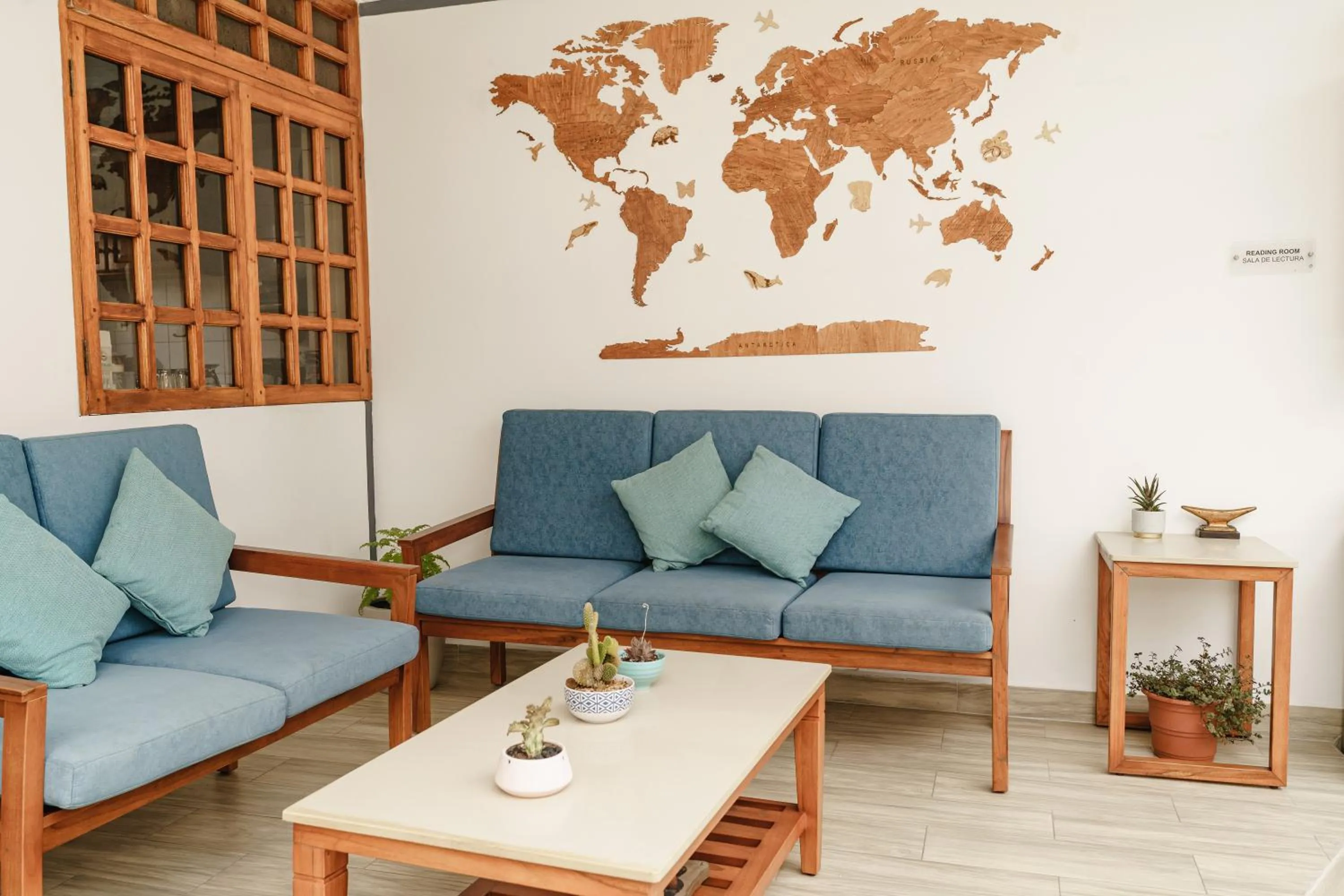 Patio in Hotel Santa Fe