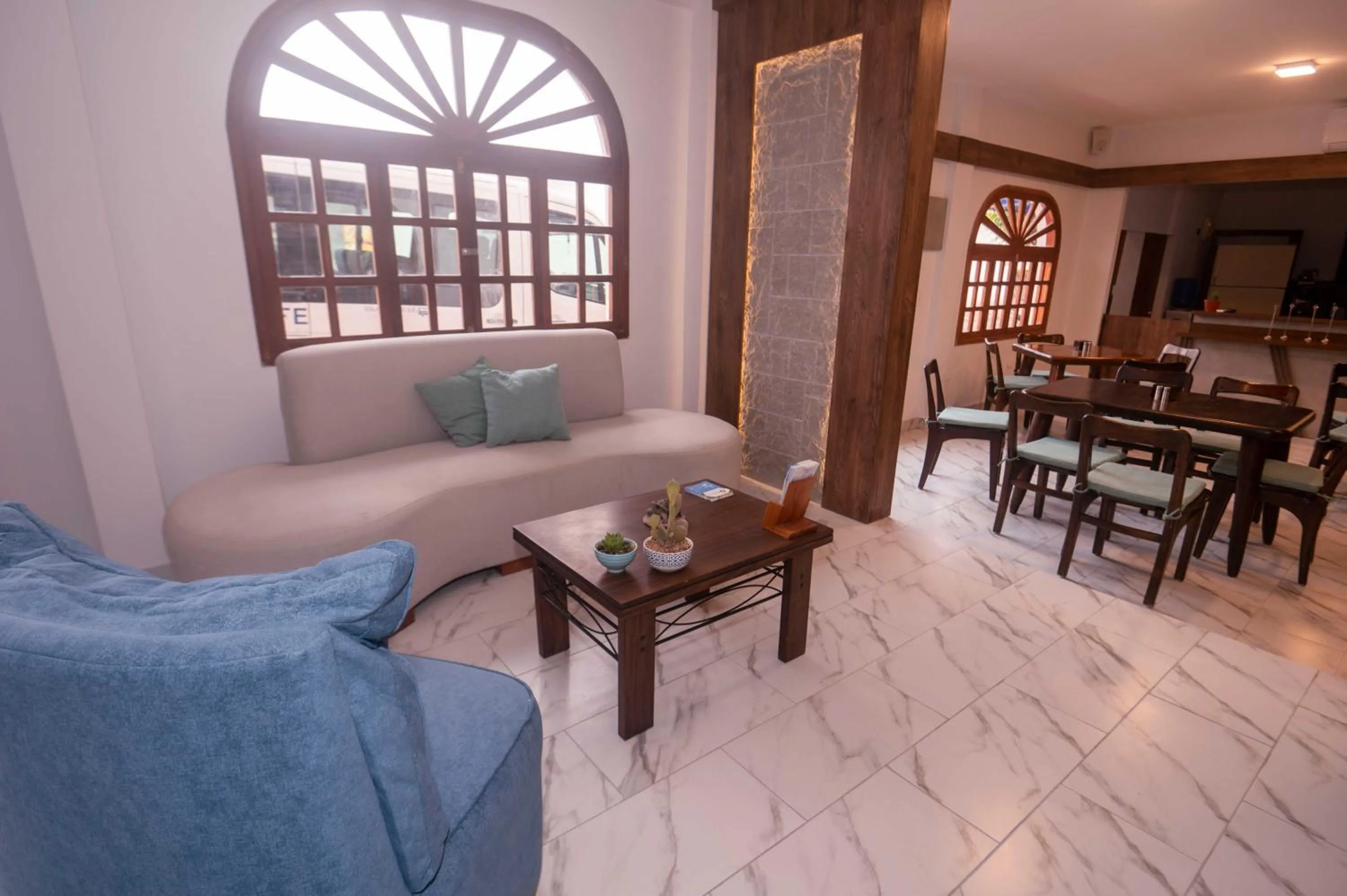 Lobby or reception in Hotel Santa Fe