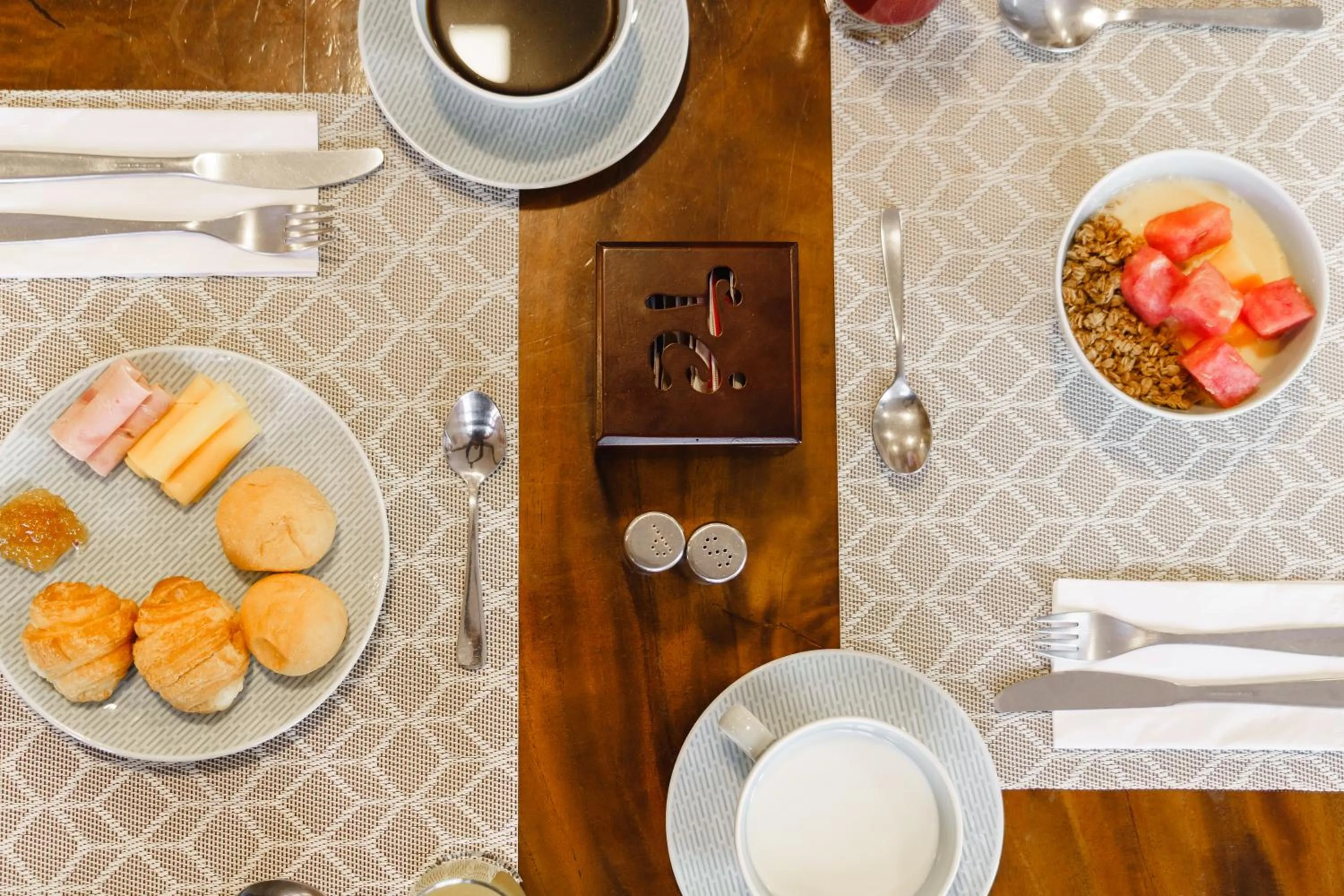 Food and drinks in Hotel Santa Fe