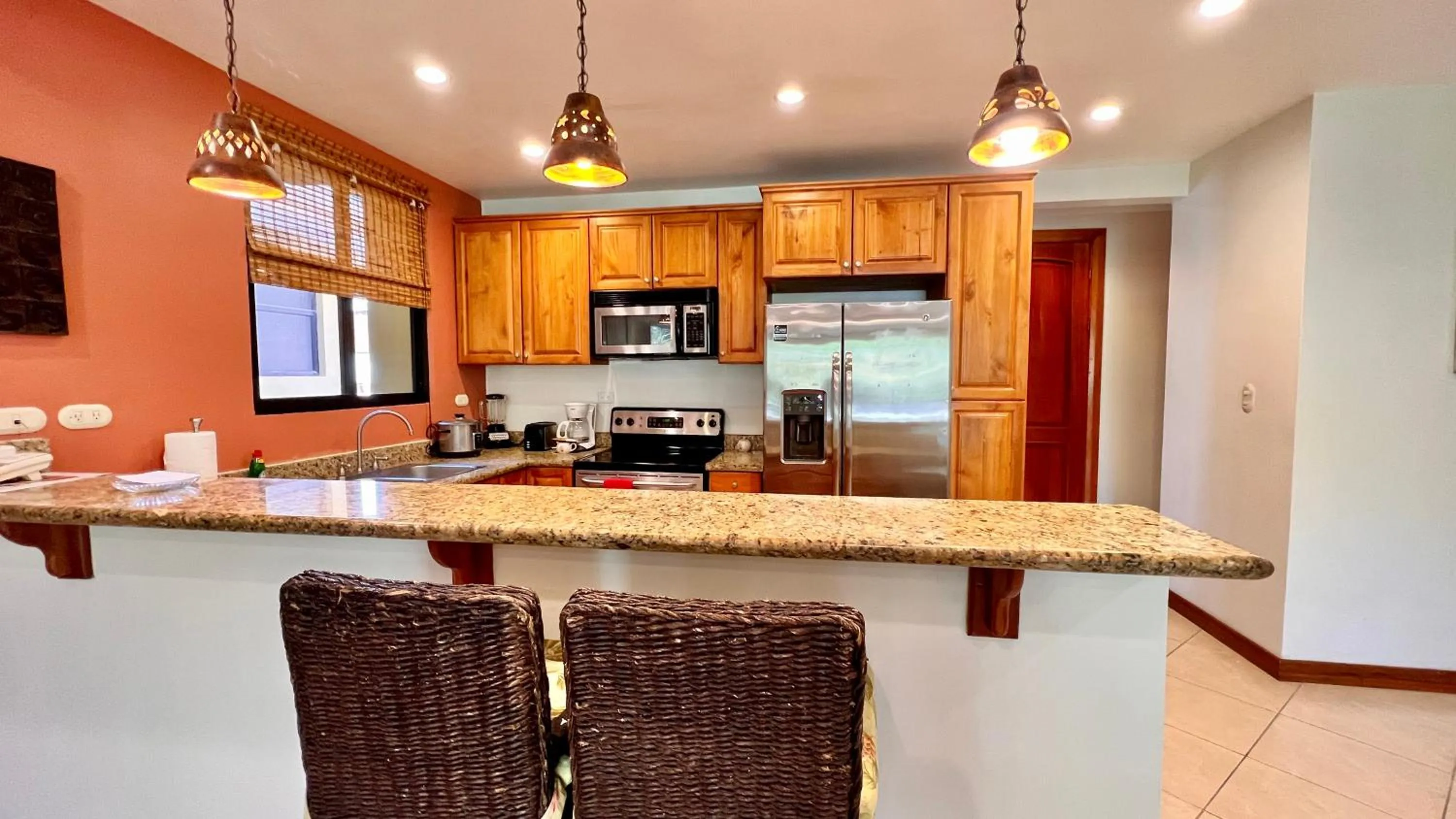 kitchen in Monte Carlo Luxury Condominiums